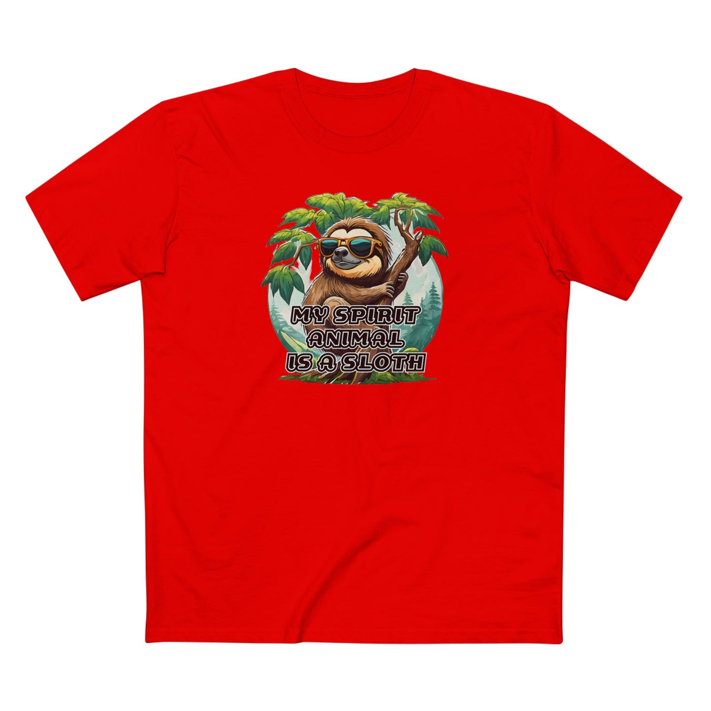 My spirit animal is a sloth - Men's Staple Tee