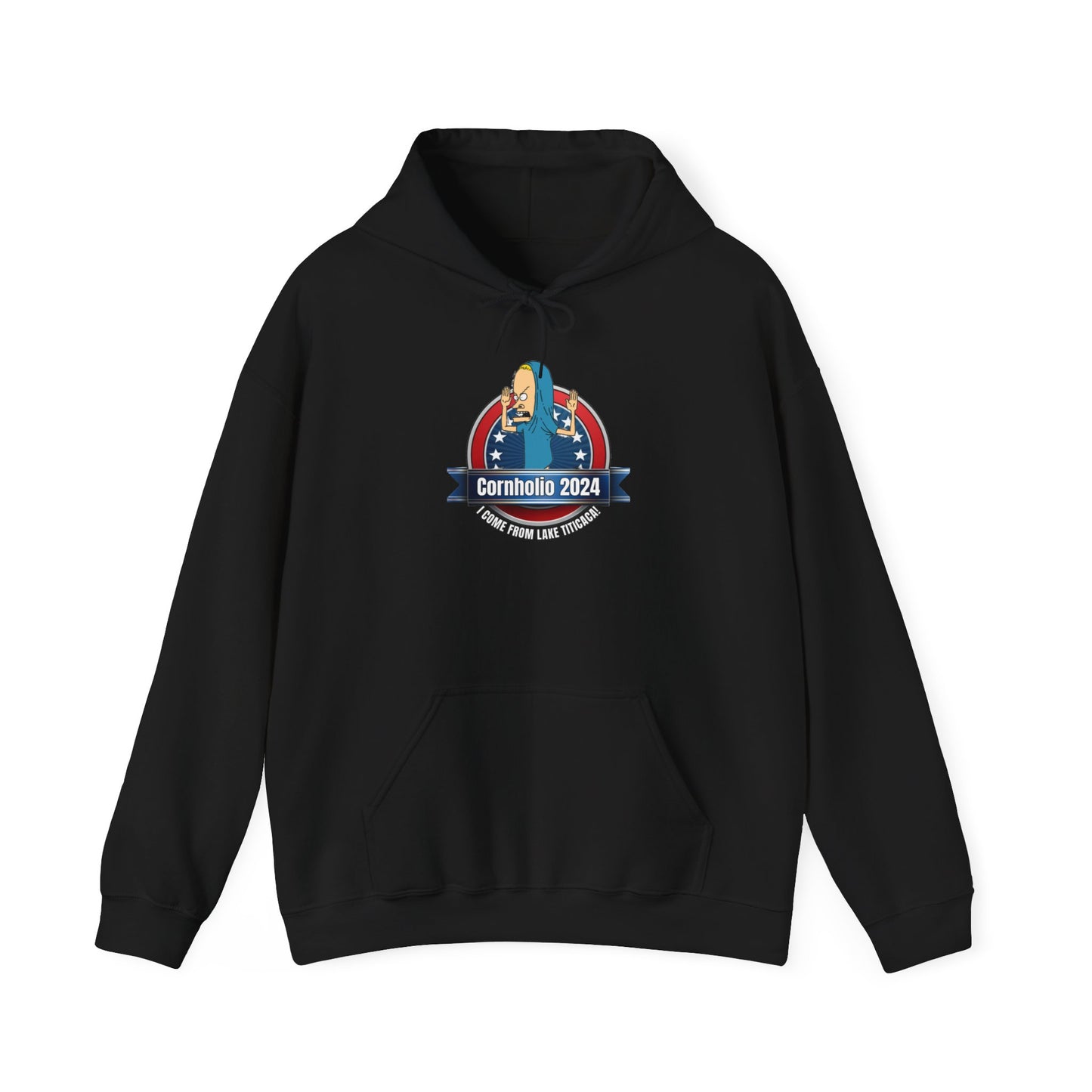 Cornholio 2024 - Unisex Heavy Blend™ Hooded Sweatshirt