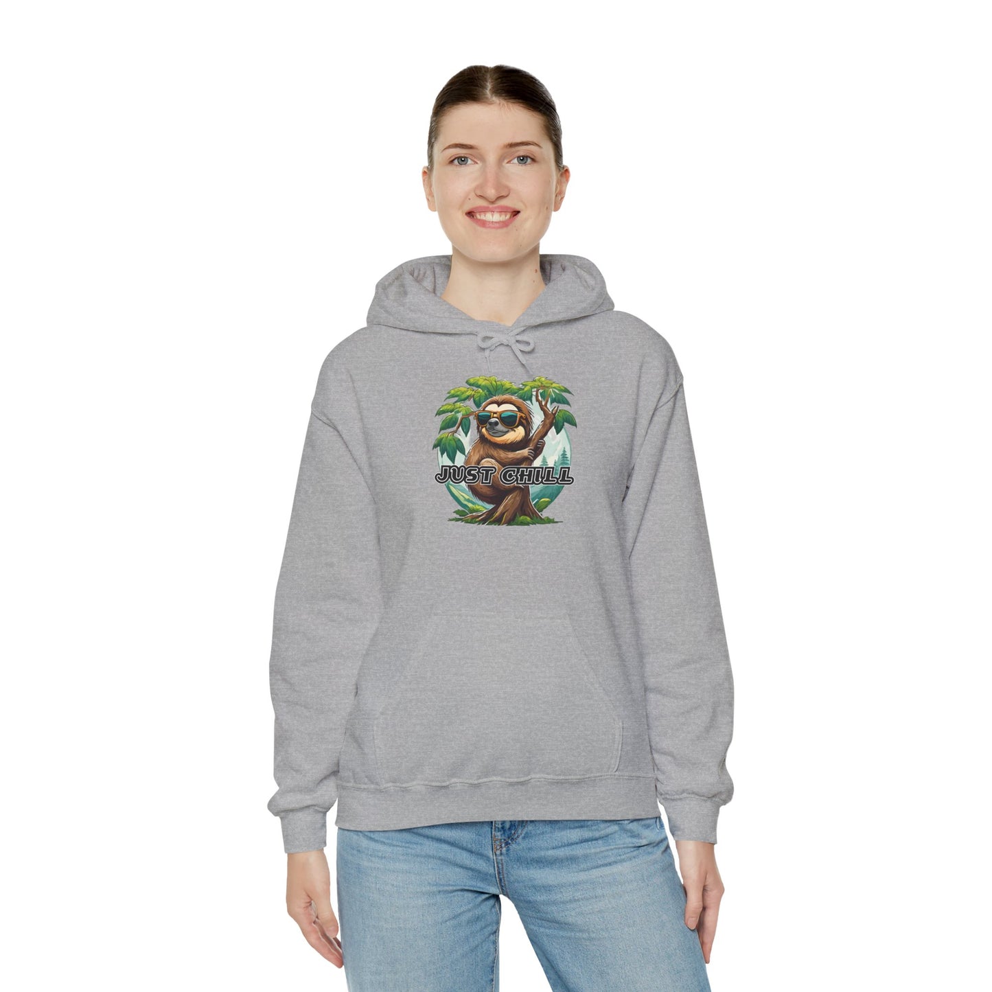 Just chill - Unisex Heavy Blend™ Hooded Sweatshirt