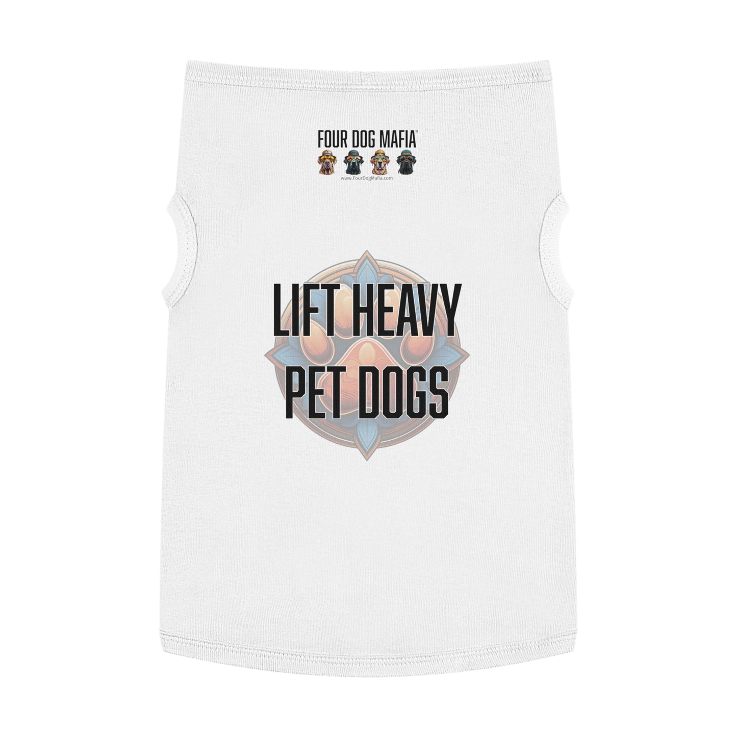 Lift heavy pet dogs - Pet Tank Top