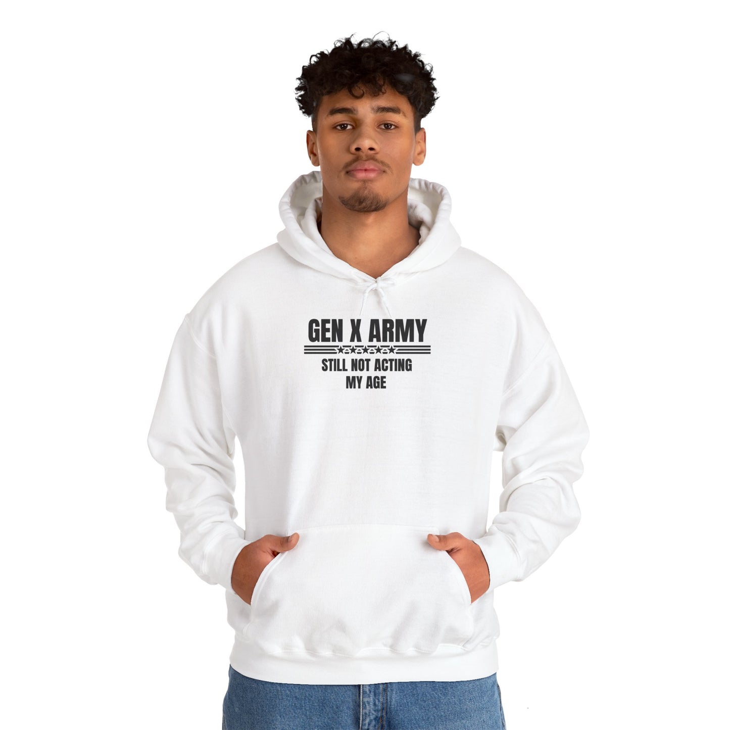 Still not acting my age - Unisex Heavy Blend™ Hooded Sweatshirt