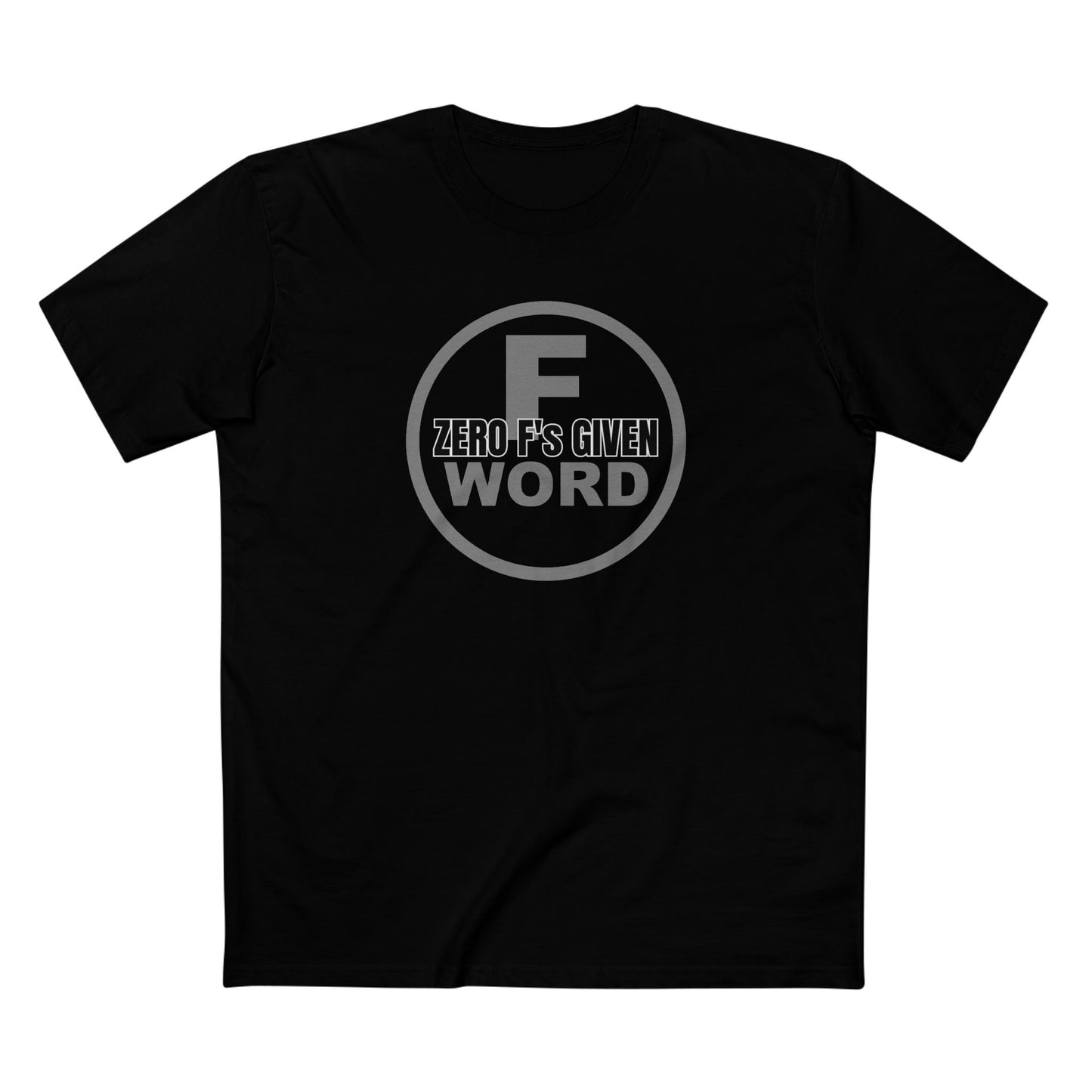 Zero F's given - Men's Staple Tee