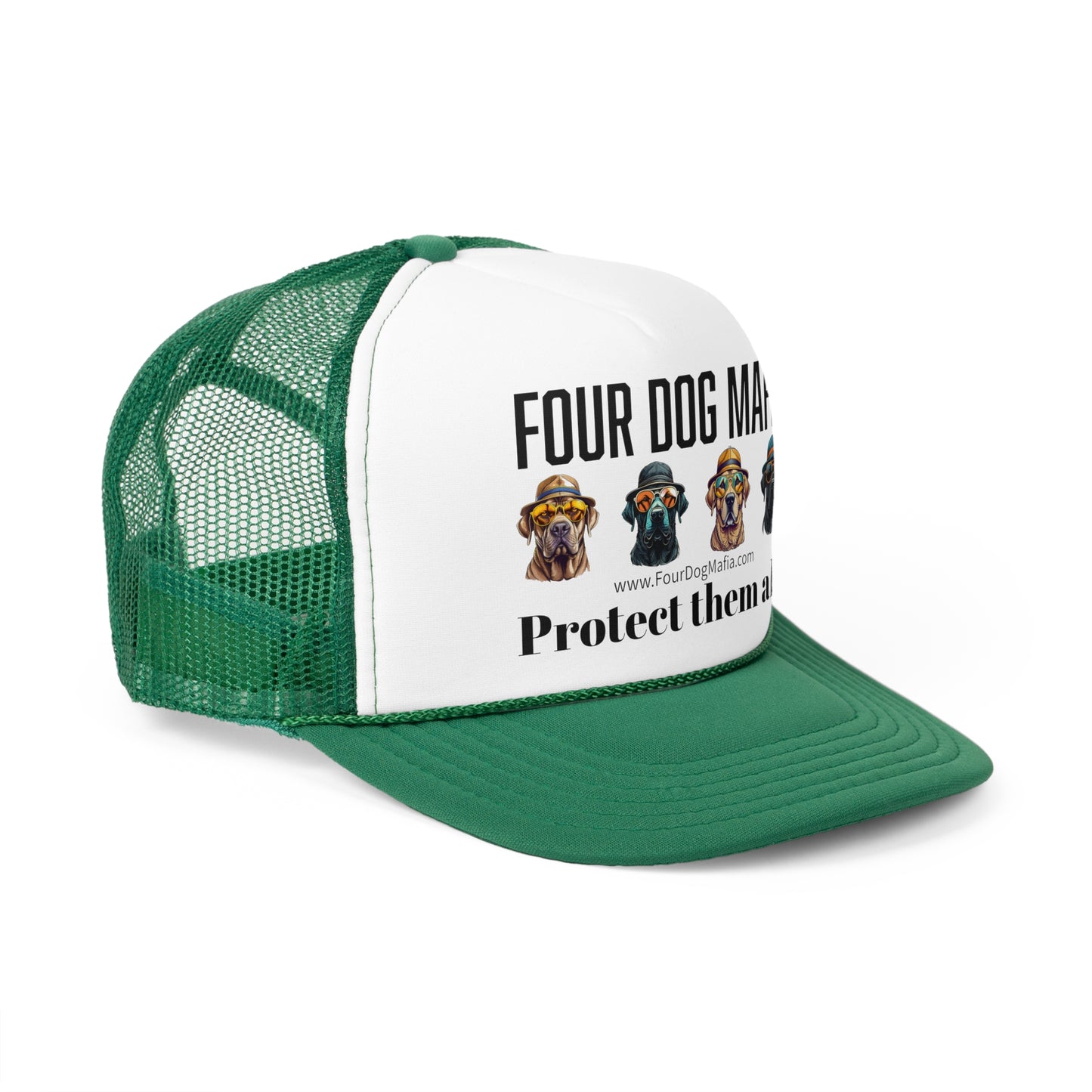 Protect them all with logo - Trucker Caps