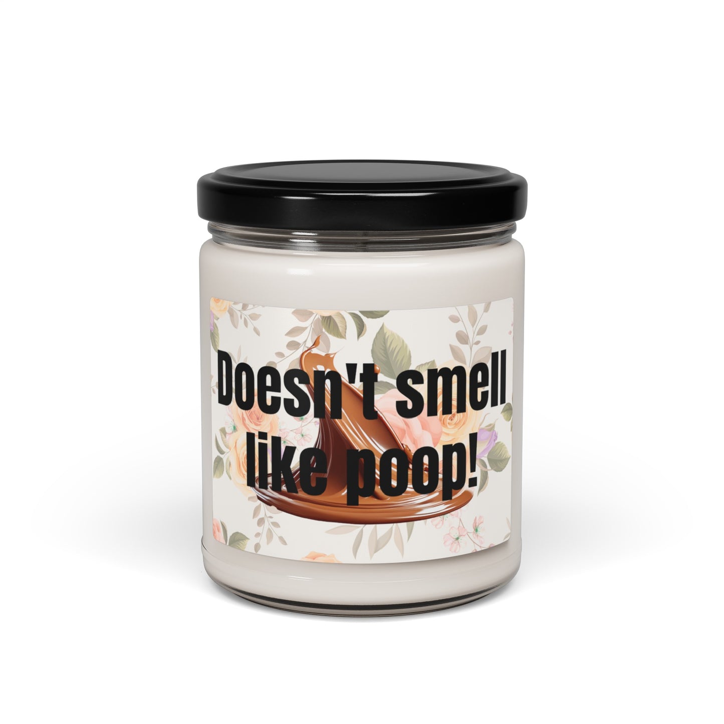 Exclusive - Doesn't smell like poop! - Scented Soy Candle, 9oz