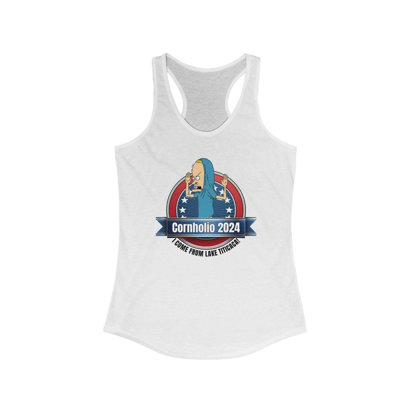 Cornholio 2024 - Women's Ideal Racerback Tank