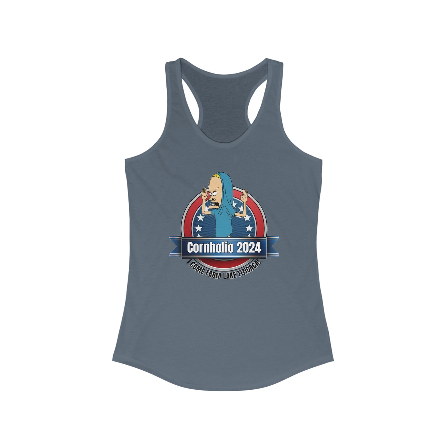 Cornholio 2024 - Women's Ideal Racerback Tank