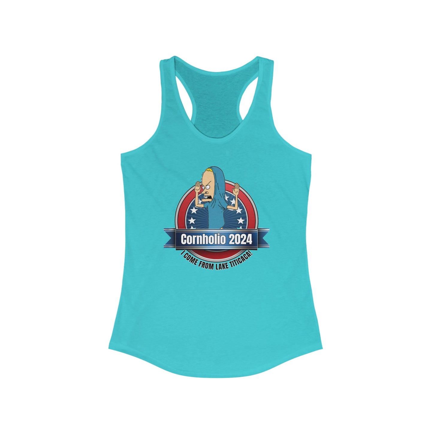 Cornholio 2024 - Women's Ideal Racerback Tank