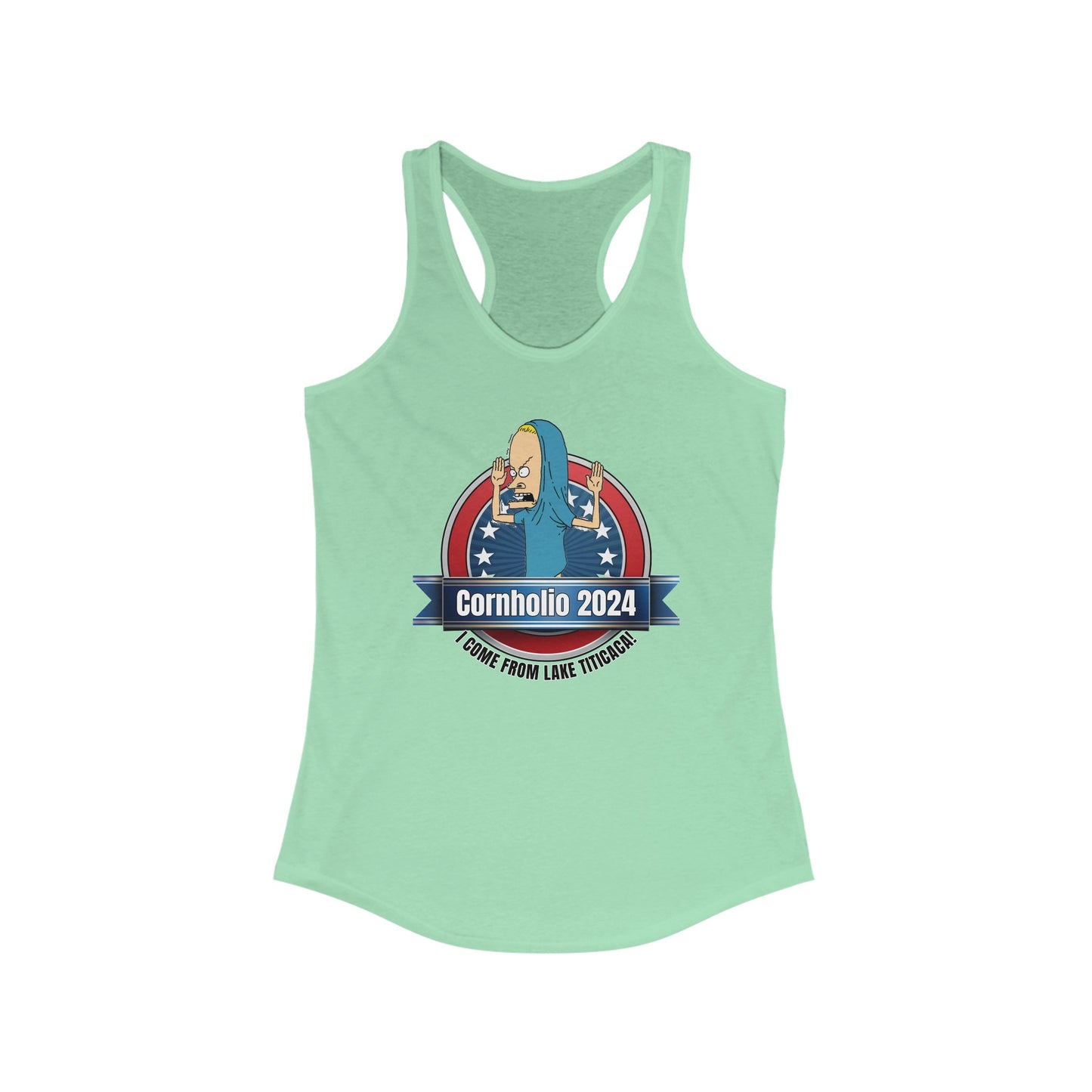 Cornholio 2024 - Women's Ideal Racerback Tank