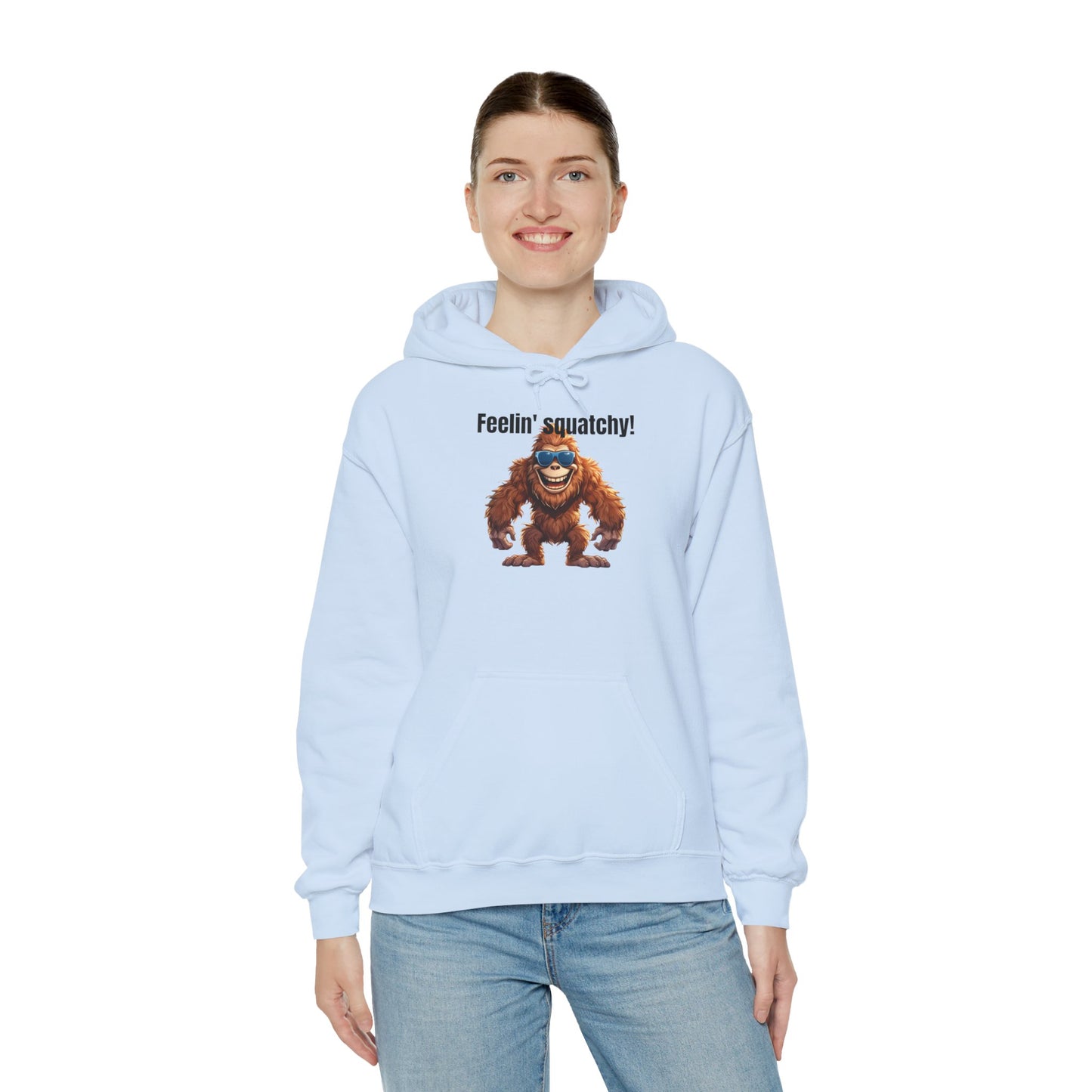 Feelin' squatchy! - Unisex Heavy Blend™ Hooded Sweatshirt