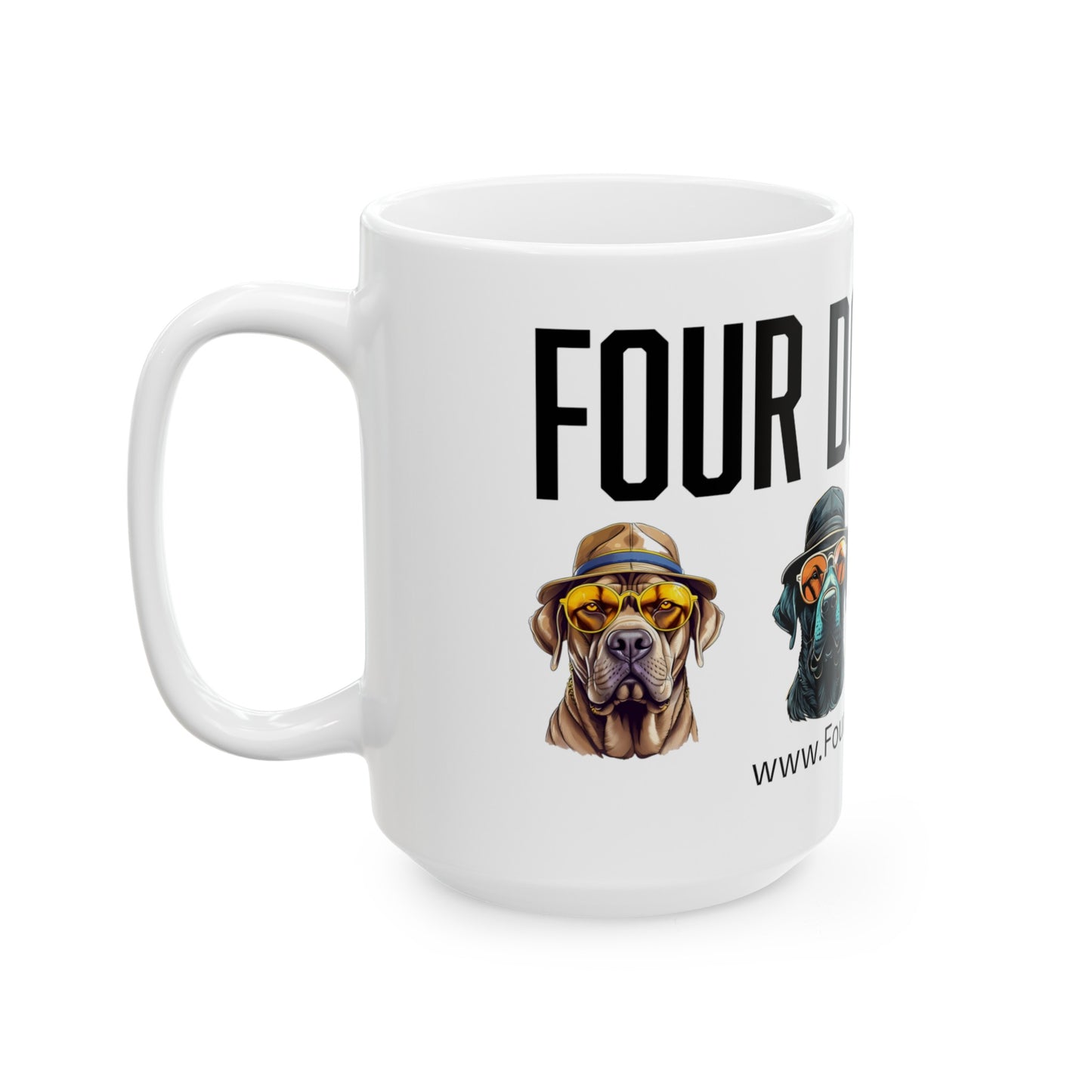 FDM Logo - Ceramic Mug, (11oz, 15oz)