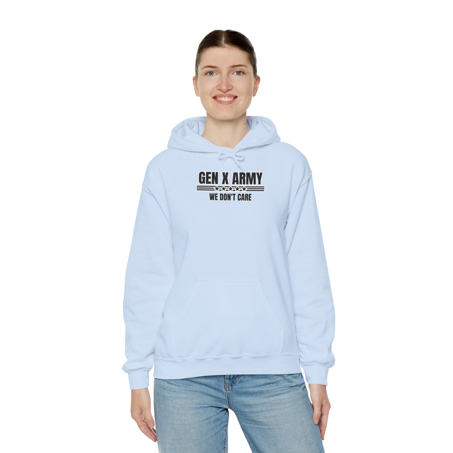 We don't care - Unisex Heavy Blend™ Hooded Sweatshirt