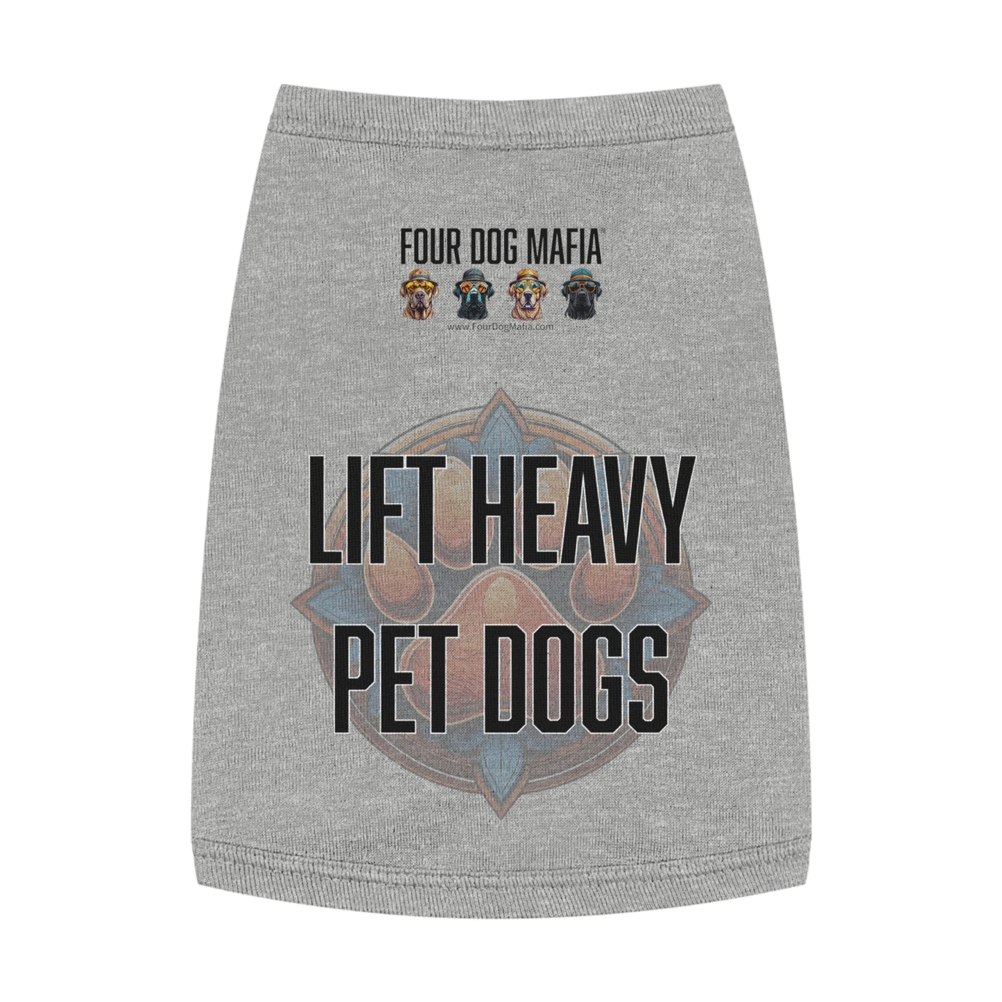 Lift heavy pet dogs - Pet Tank Top