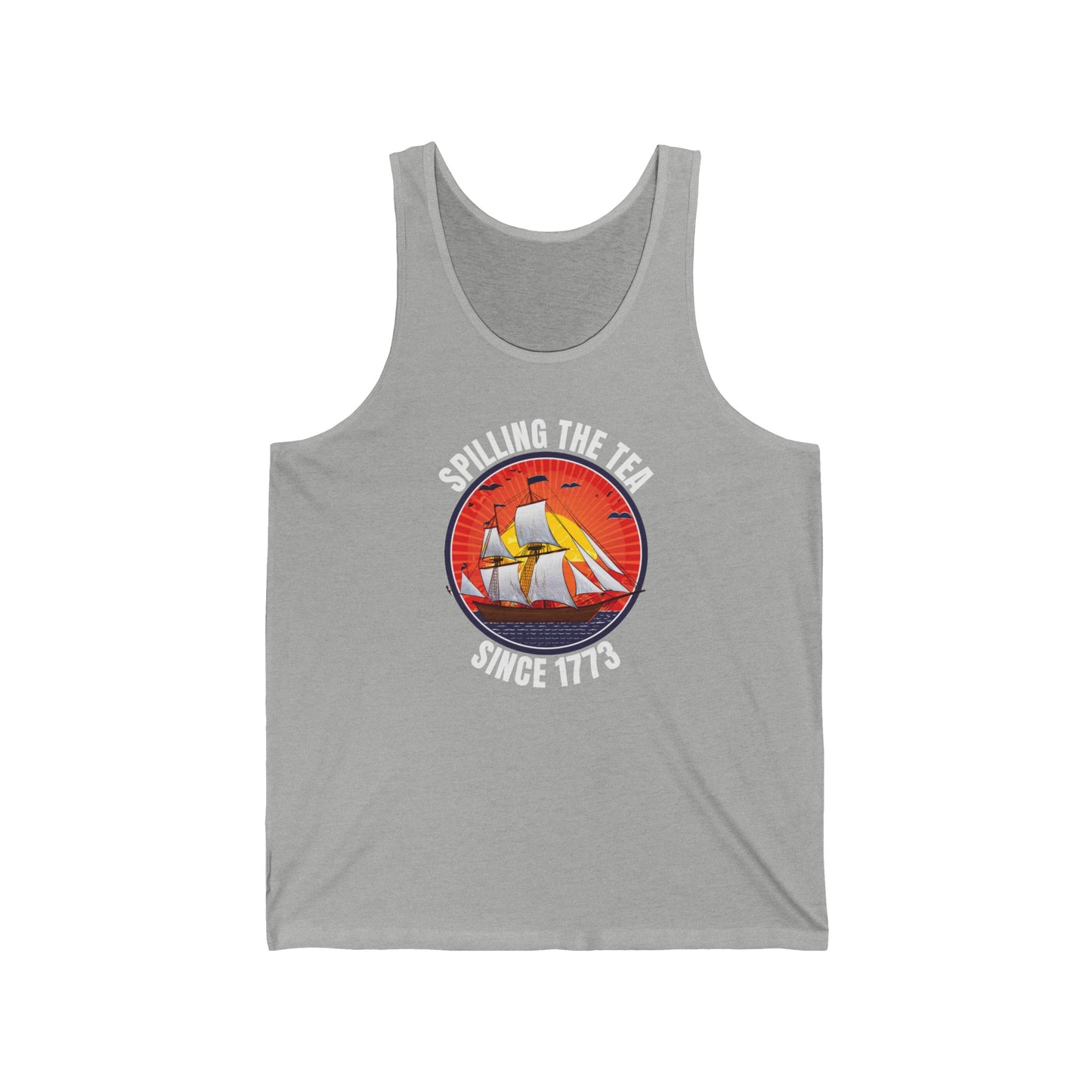 Spilling the tea since 1773 - Unisex Jersey Tank