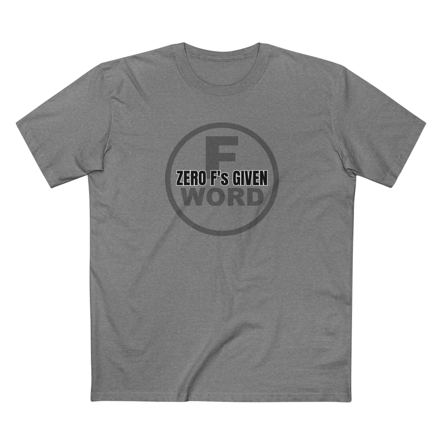 Zero F's given - Men's Staple Tee