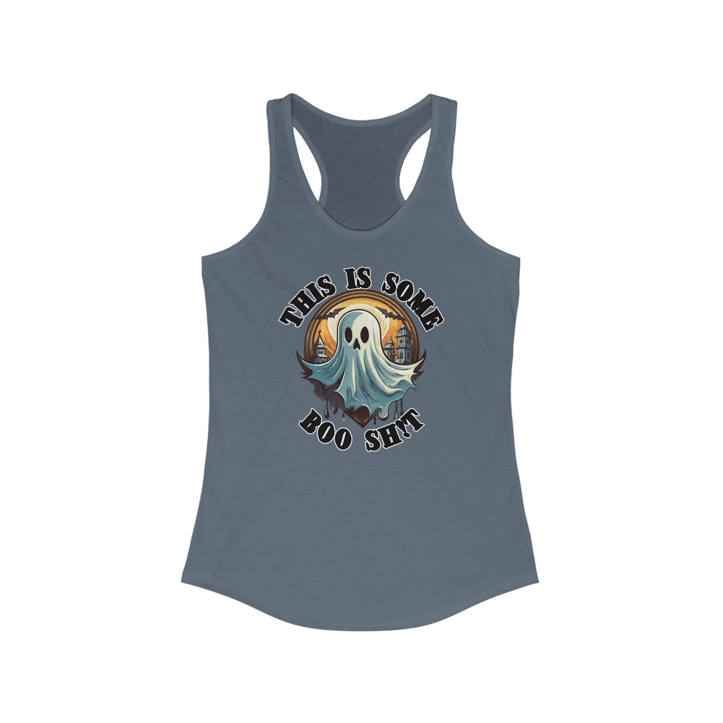 This is some boo sh!t - Women's Ideal Racerback Tank