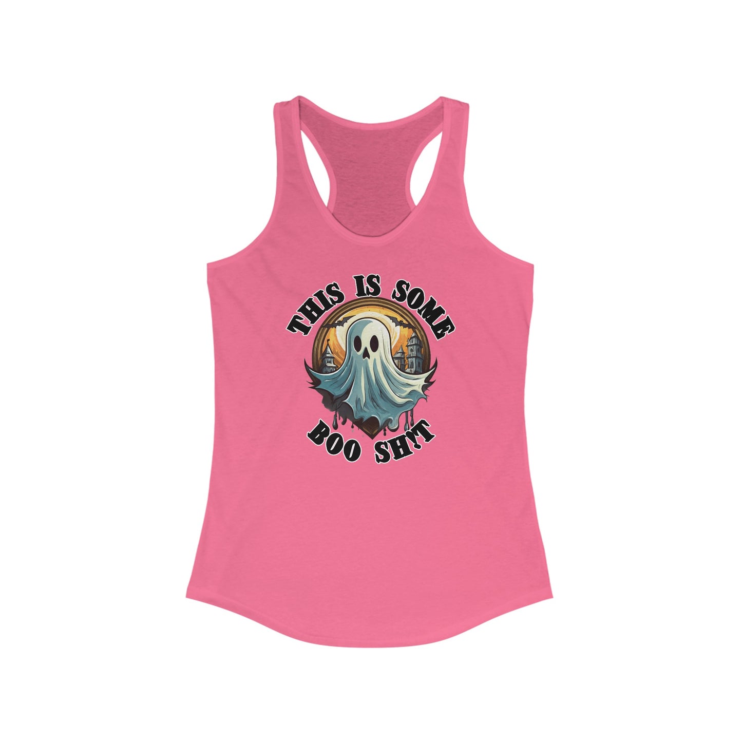 This is some boo sh!t - Women's Ideal Racerback Tank