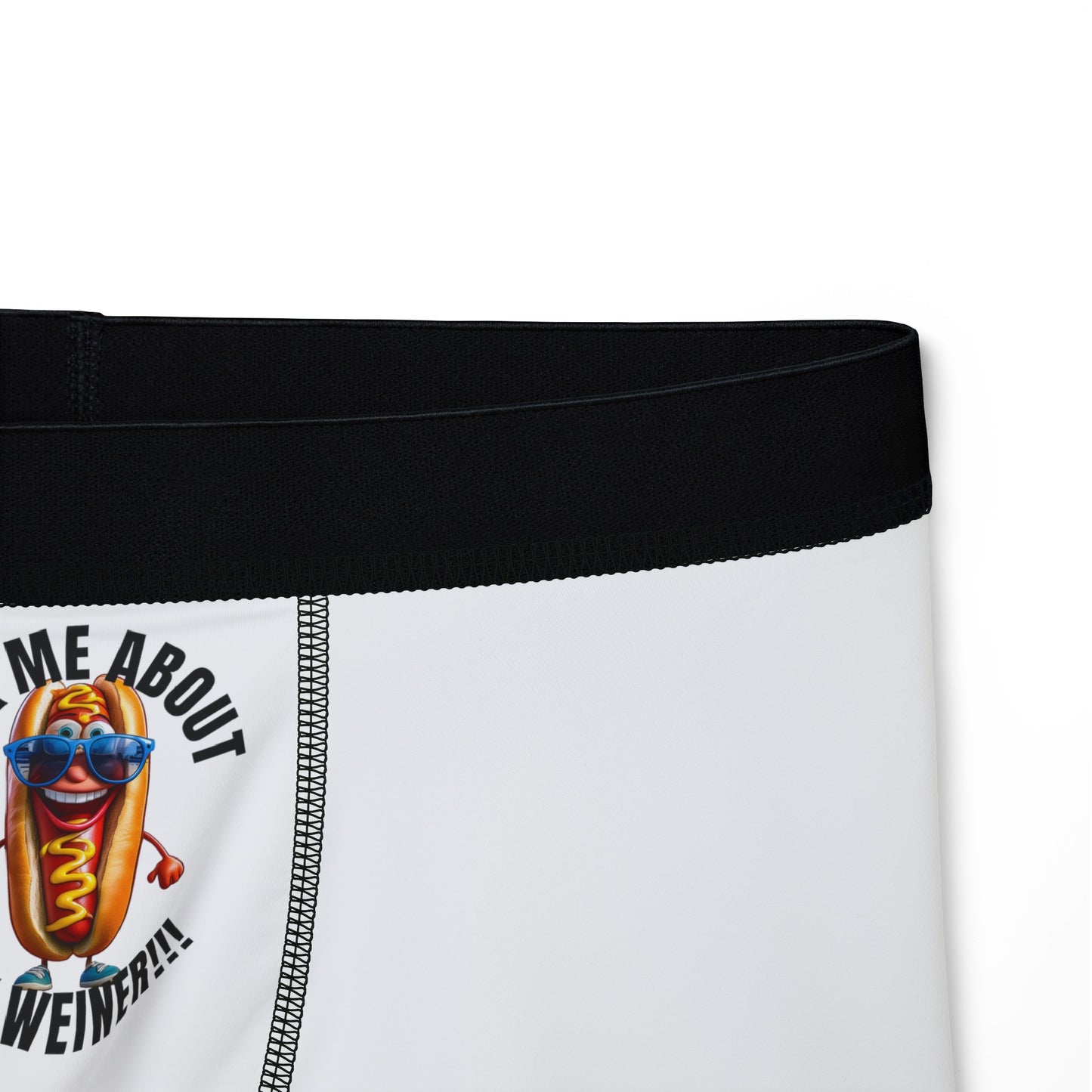 Ask me about my weiner! - Men's Boxers (AOP)