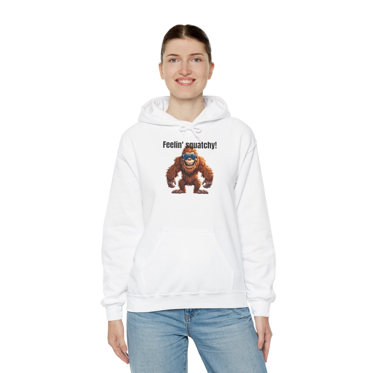 Feelin' squatchy! - Unisex Heavy Blend™ Hooded Sweatshirt