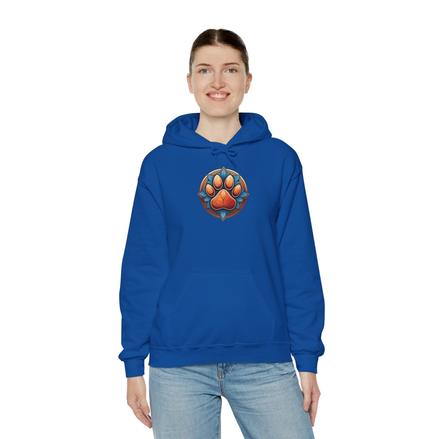 Pawprint logo - Unisex Heavy Blend™ Hooded Sweatshirt