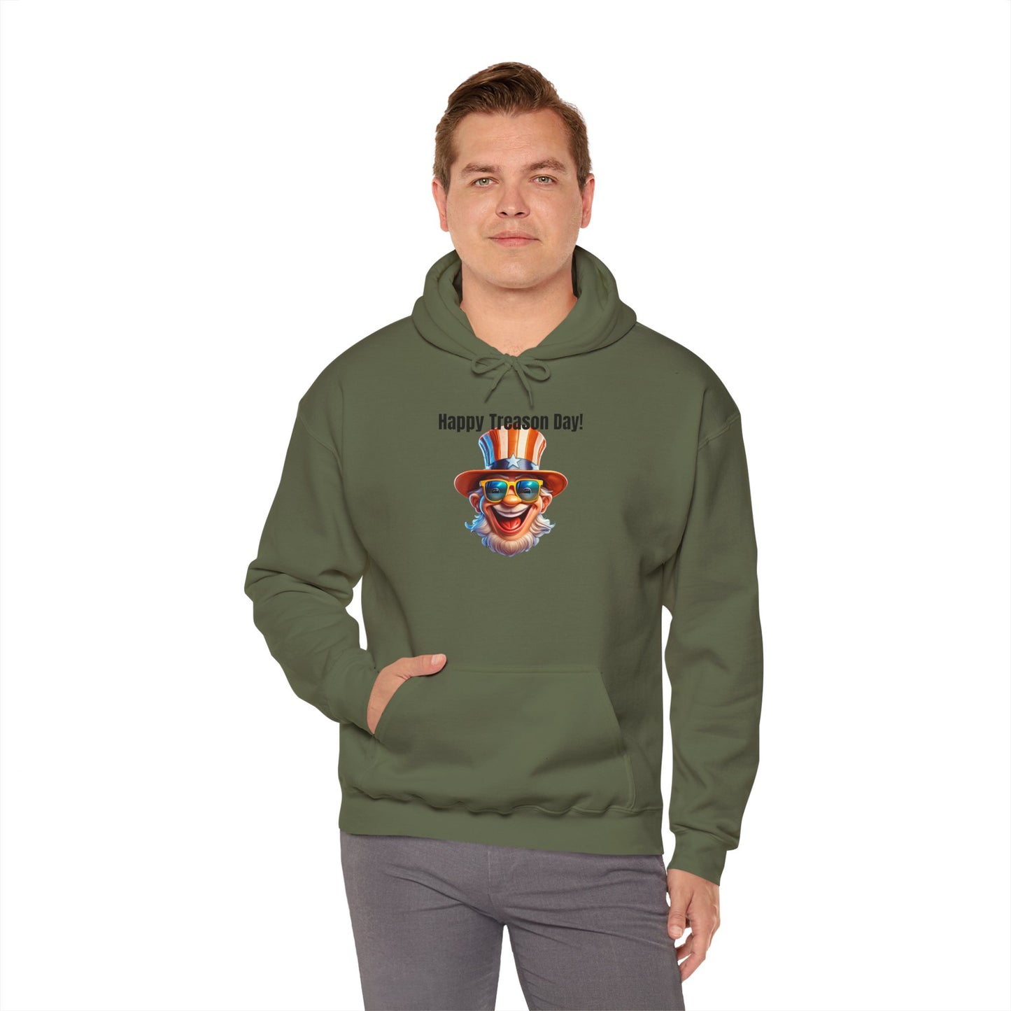 happy Treason Day! - Unisex Heavy Blend™ Hooded Sweatshirt