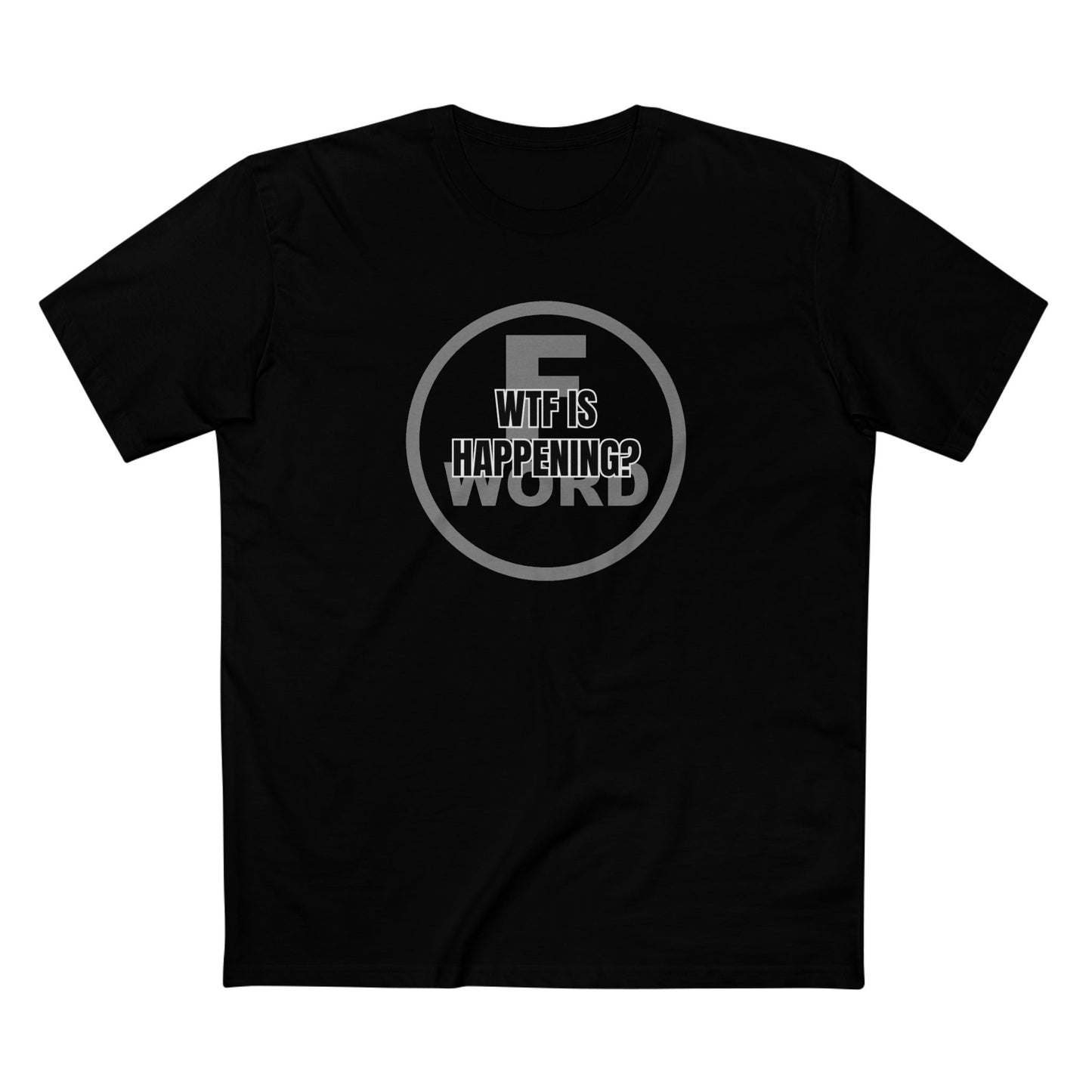 WTF is happening? - Men's Staple Tee