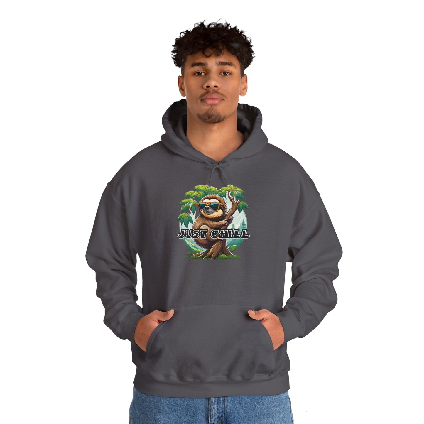 Just chill - Unisex Heavy Blend™ Hooded Sweatshirt