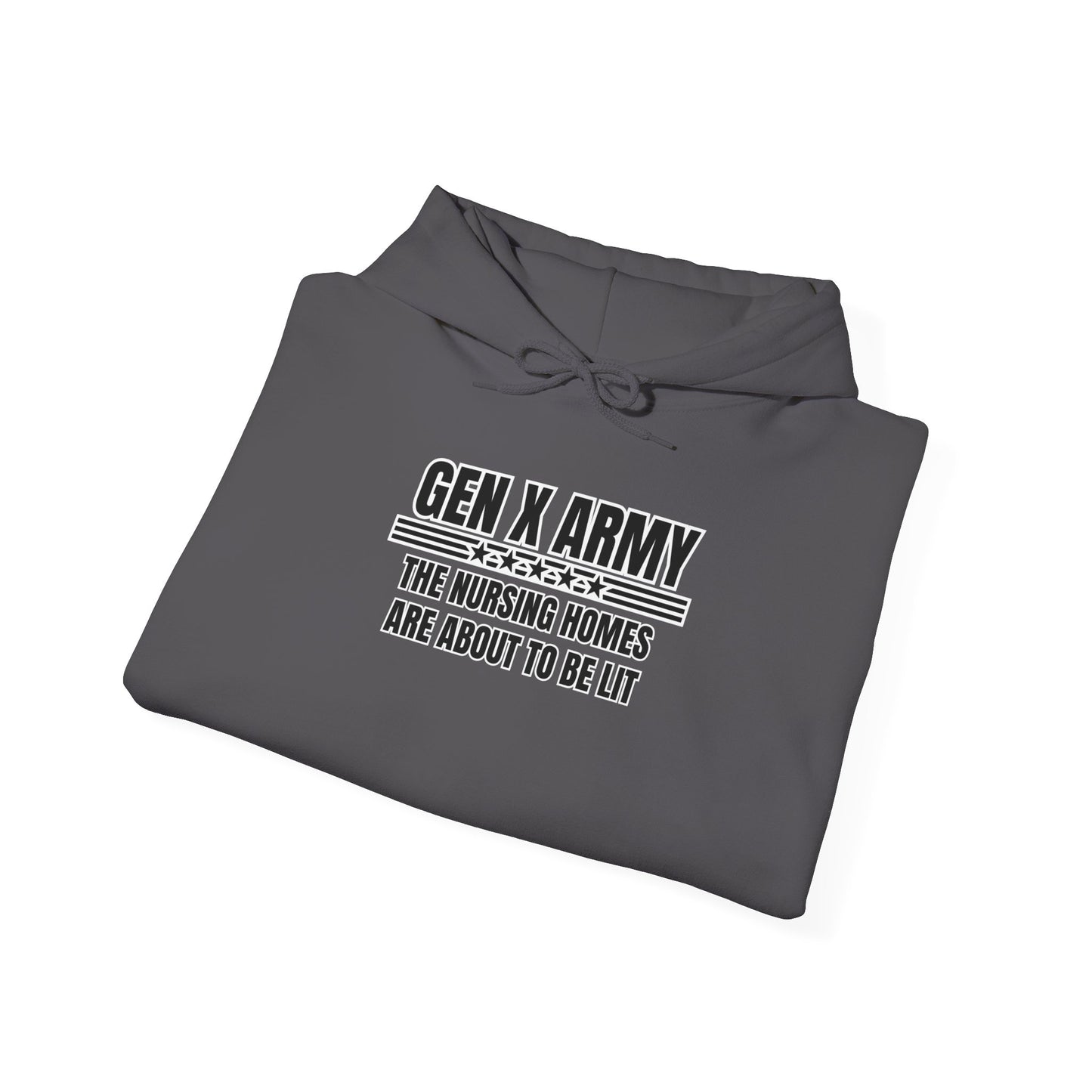 The nursing homes are about to be lit - Unisex Heavy Blend™ Hooded Sweatshirt