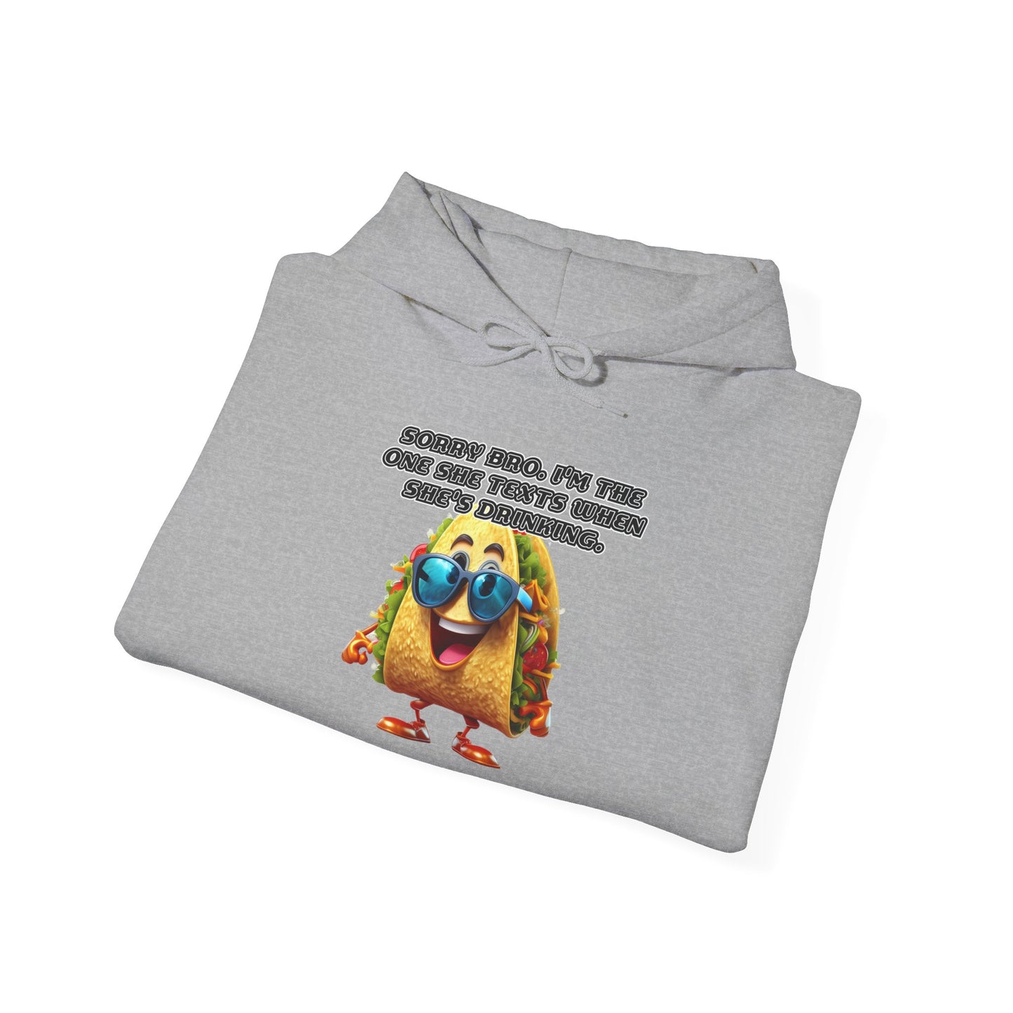 Texting taco - Unisex Heavy Blend™ Hooded Sweatshirt