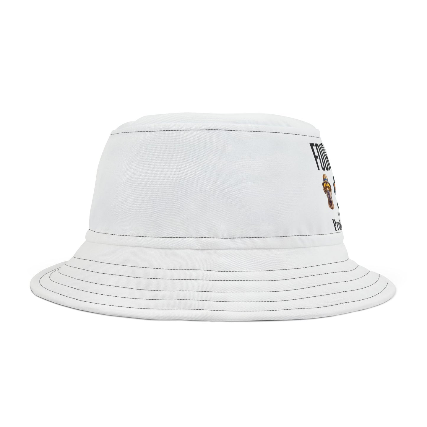 Protect them all with logo - Bucket Hat (AOP)