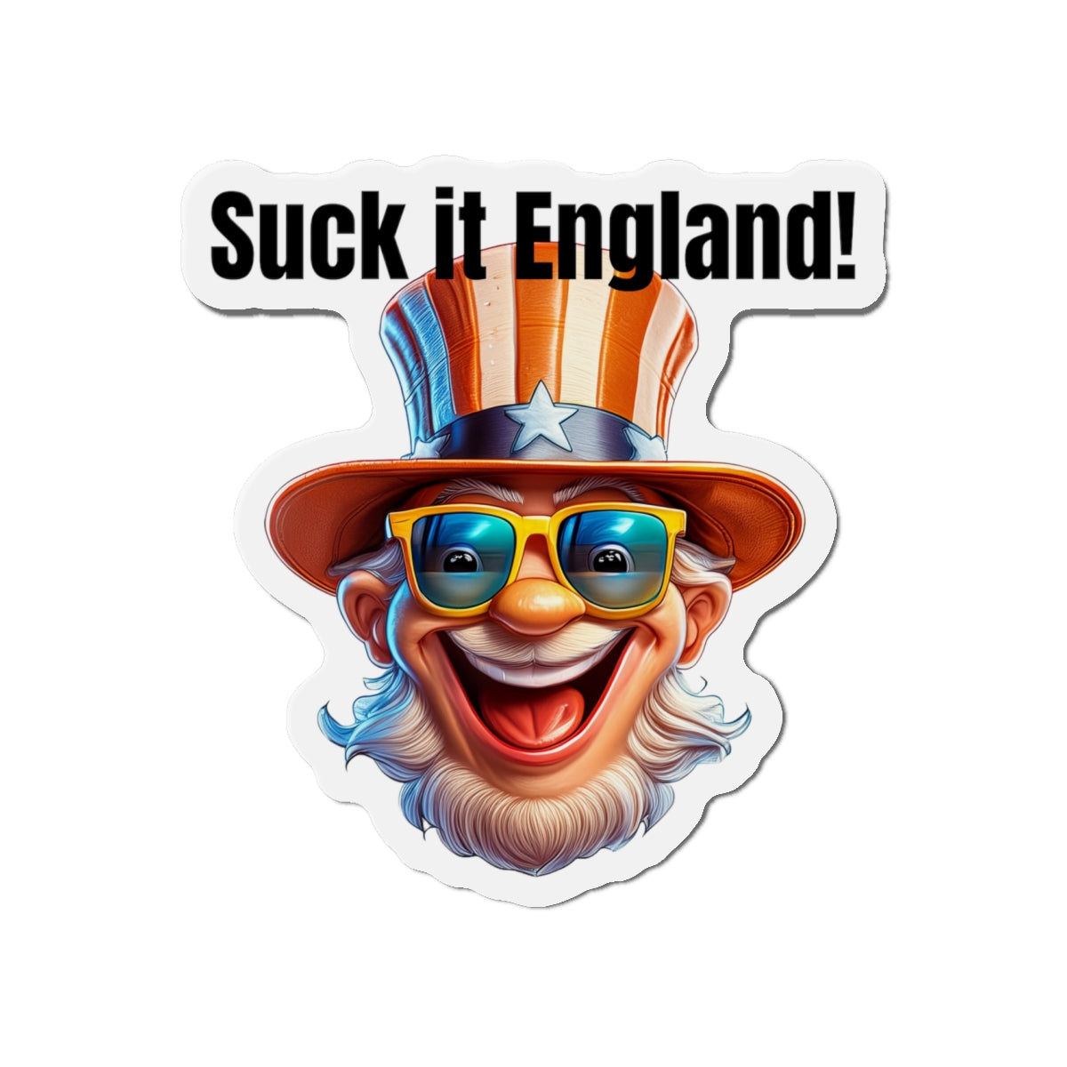 Suck it England! - Die-Cut Magnets