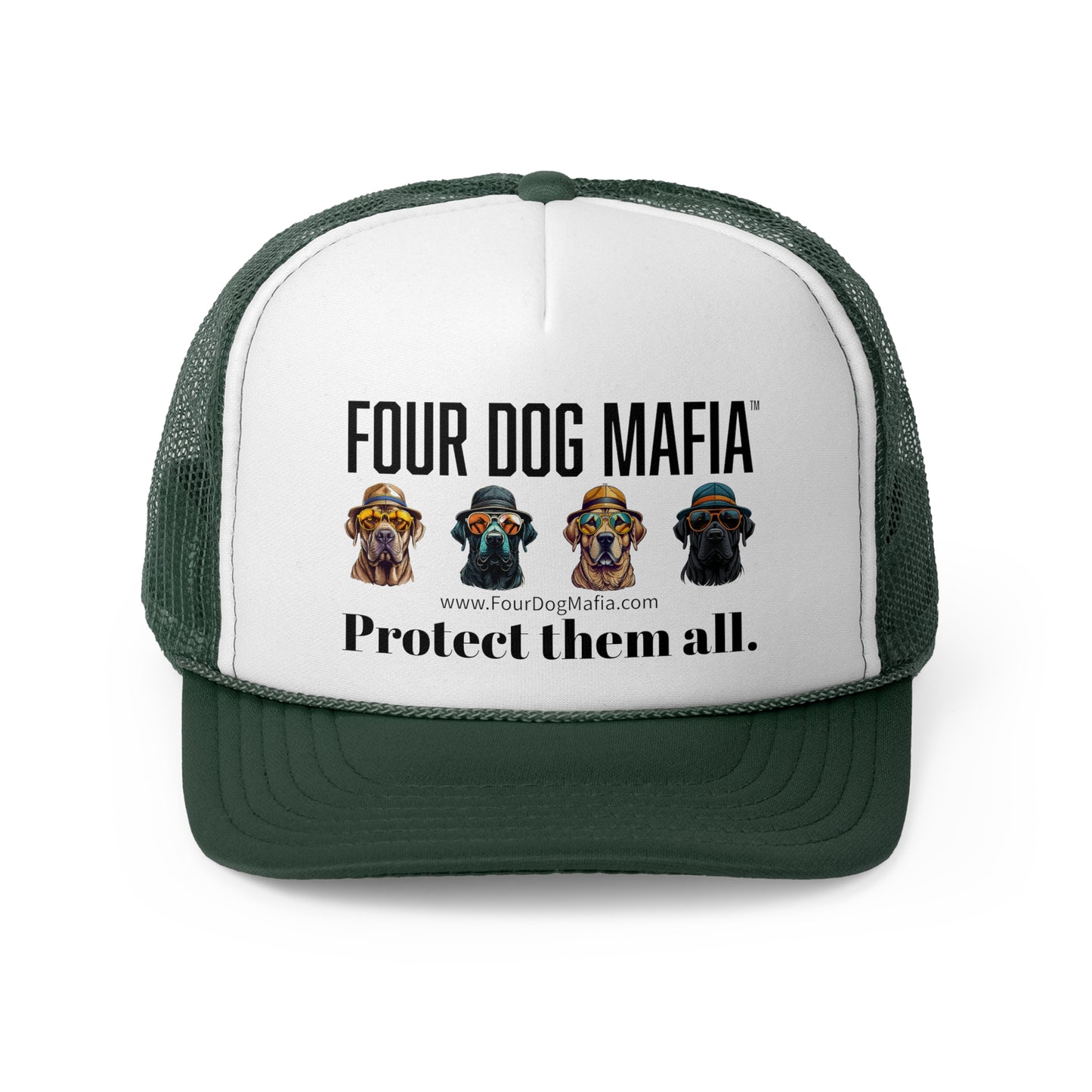 Protect them all with logo - Trucker Caps