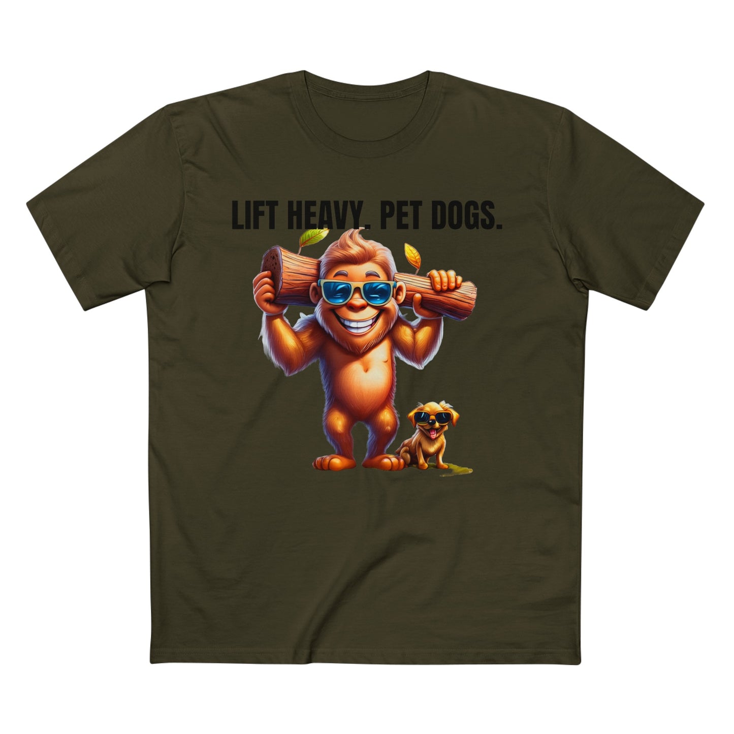 Lift heavy pet dogs 1 - Men's Staple Tee