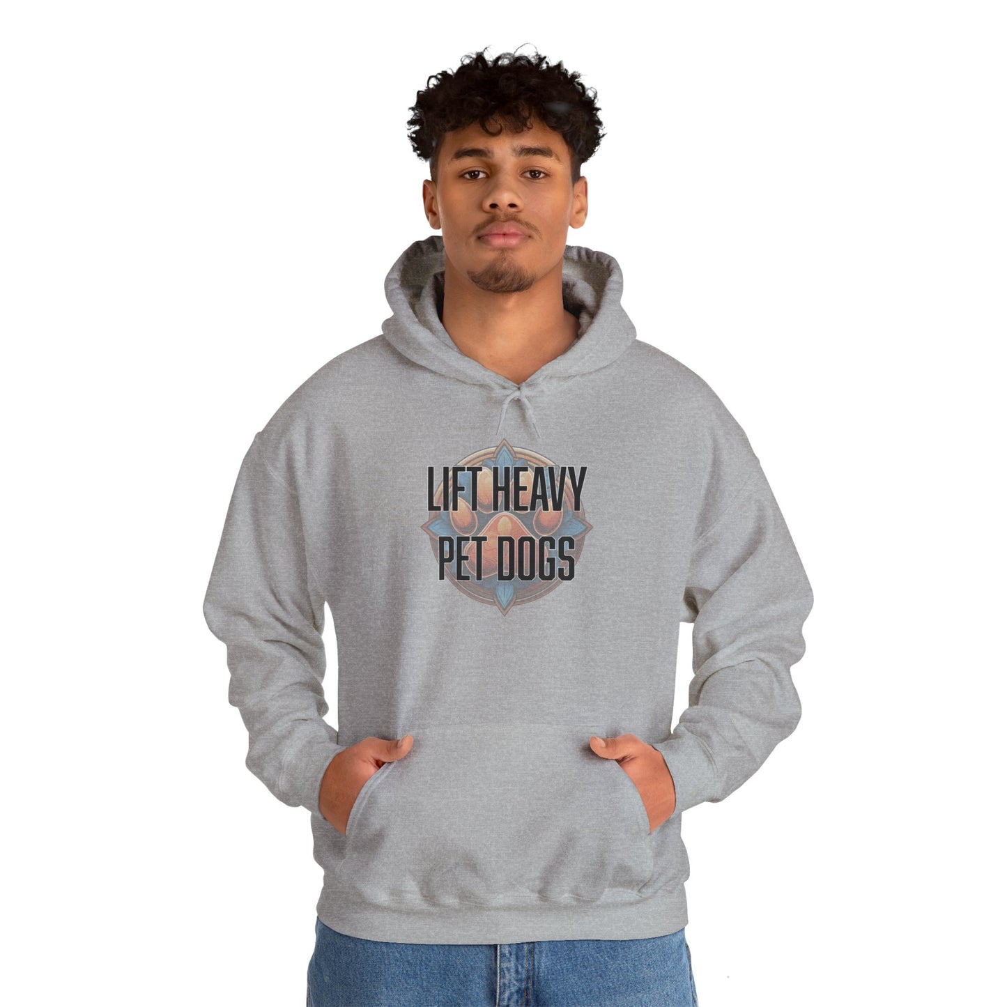 Lift heavy pet dogs 3 - Unisex Heavy Blend™ Hooded Sweatshirt