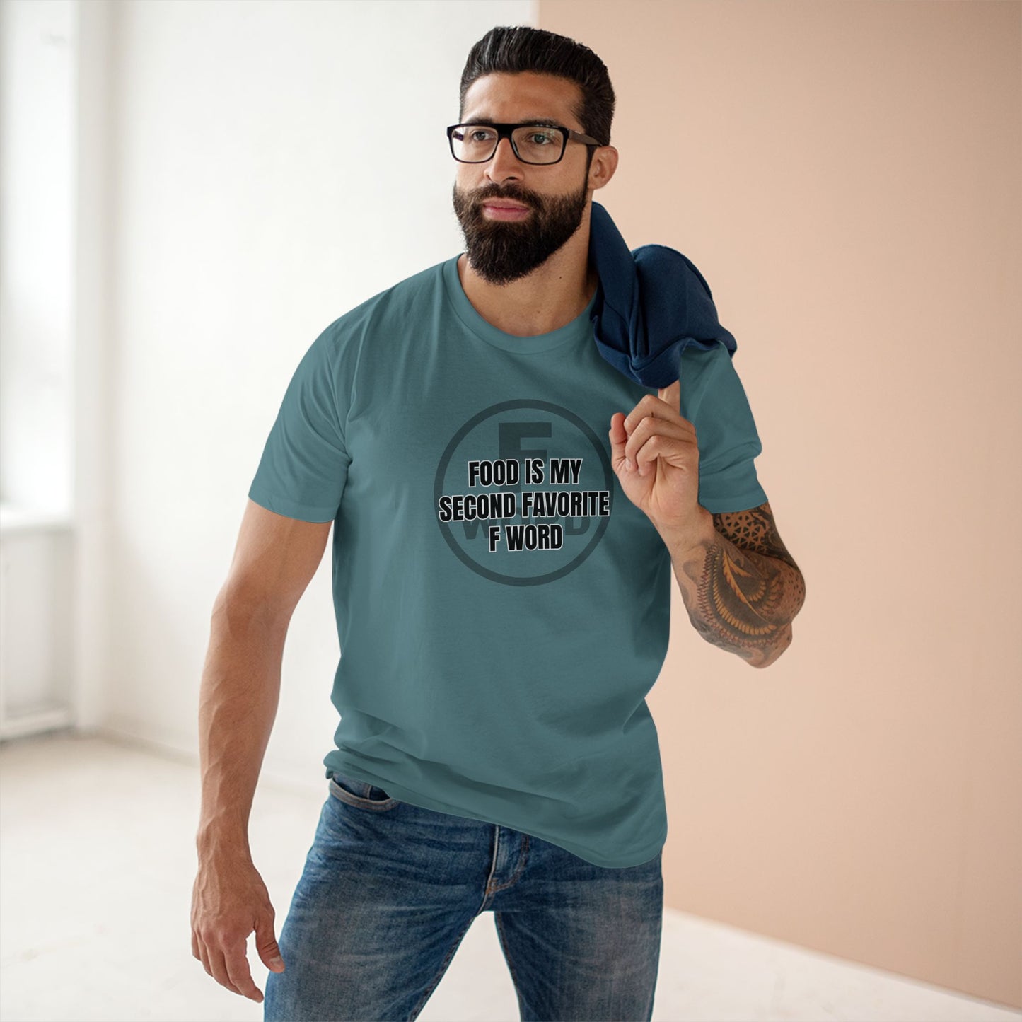 Food is my second favorite F word - Men's Staple Tee