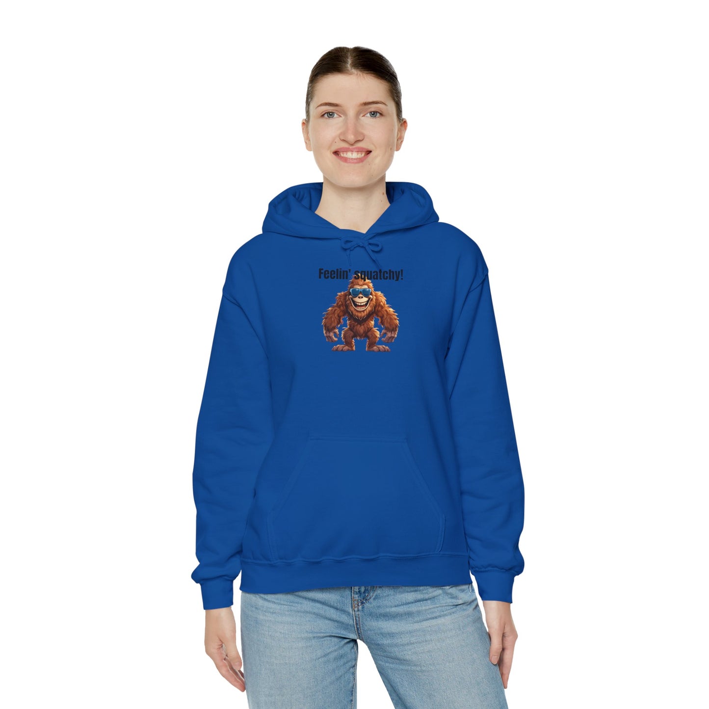 Feelin' squatchy! - Unisex Heavy Blend™ Hooded Sweatshirt