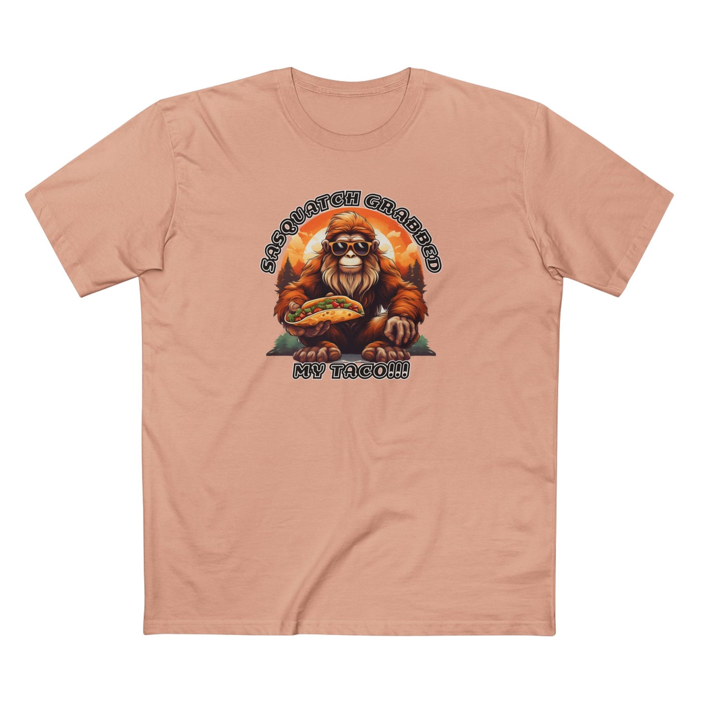 Sasquatch grabbed my taco! - Men's Staple Tee