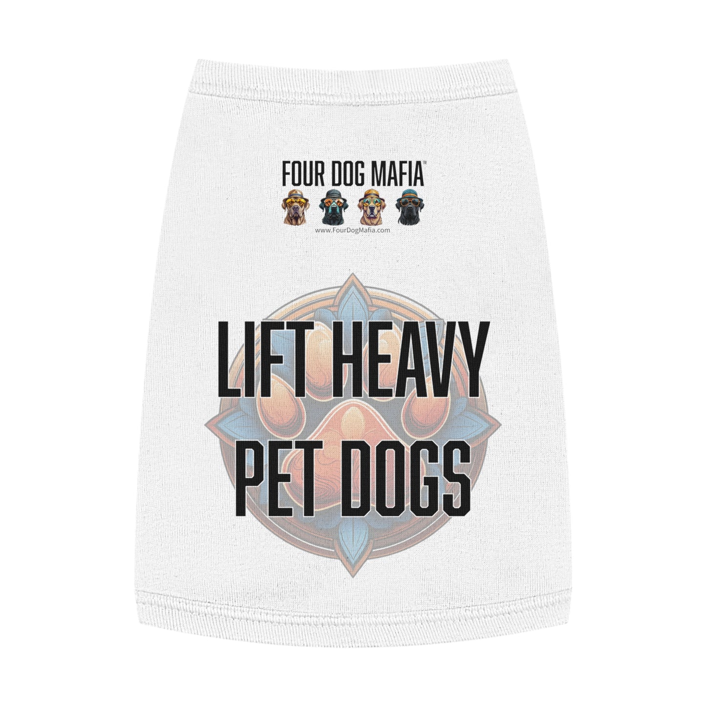 Lift heavy pet dogs - Pet Tank Top