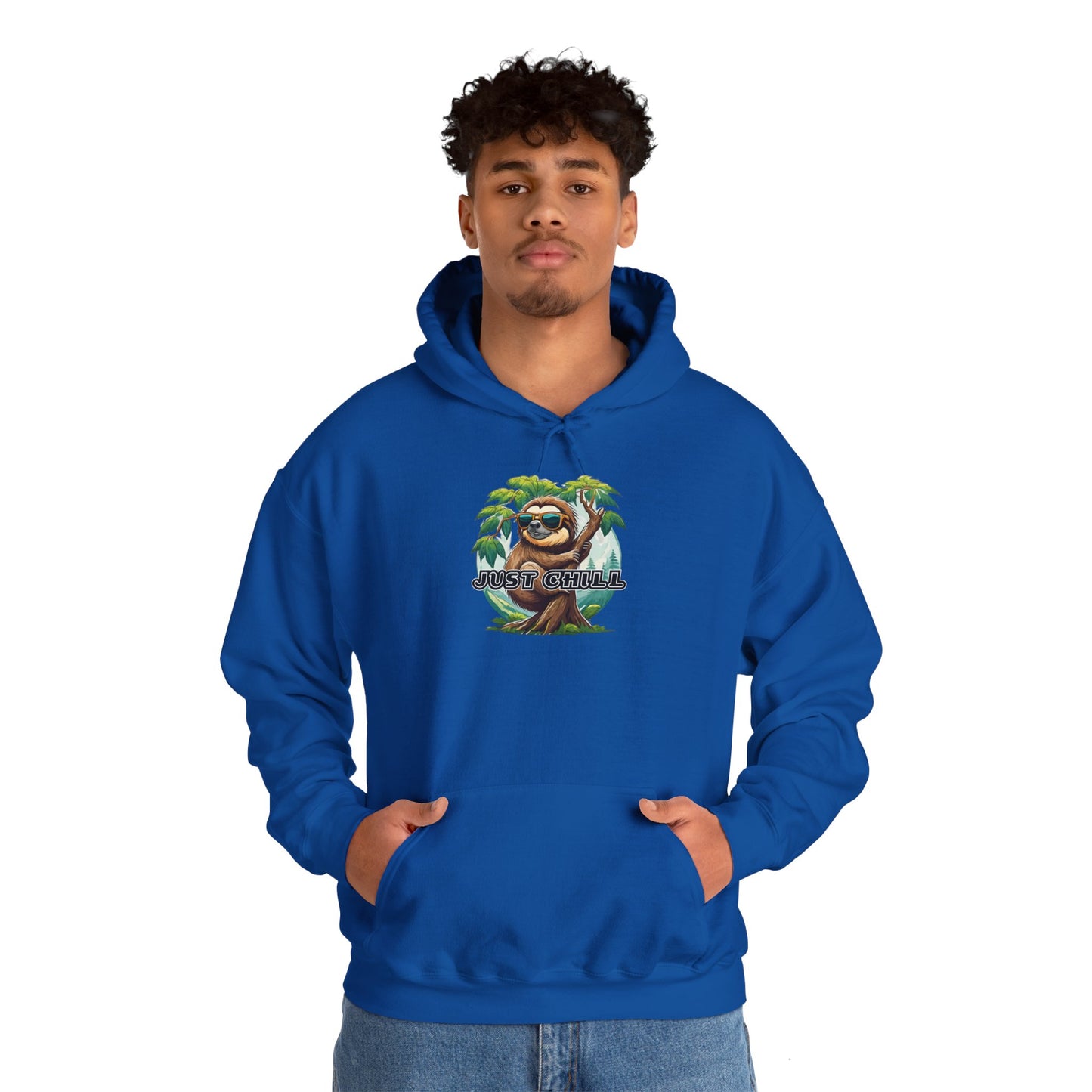 Just chill - Unisex Heavy Blend™ Hooded Sweatshirt