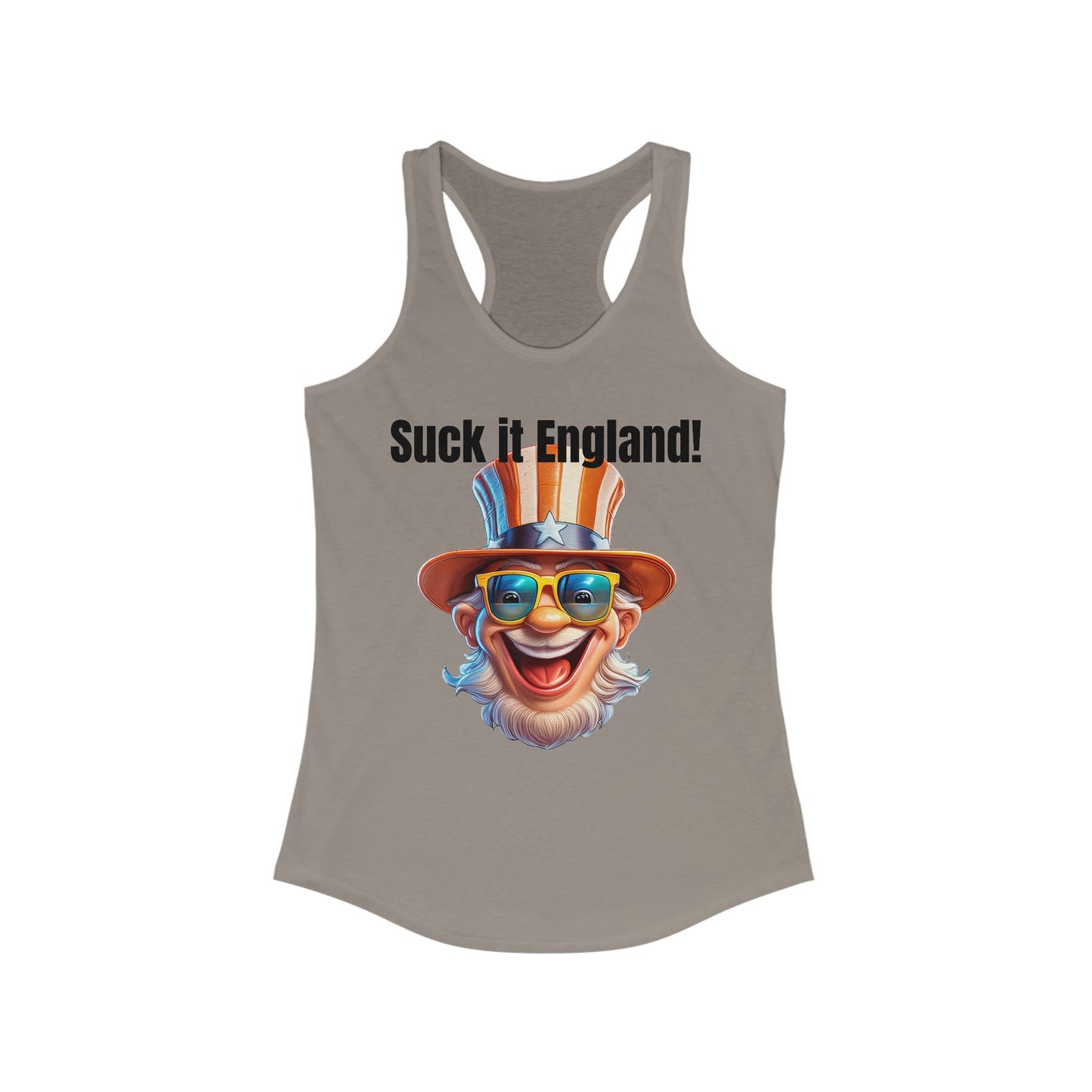 Suck it England! - Women's Ideal Racerback Tank