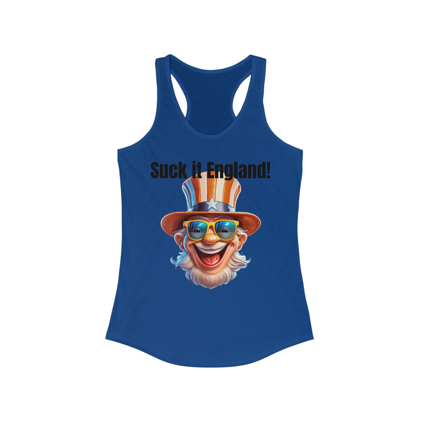 Suck it England! - Women's Ideal Racerback Tank