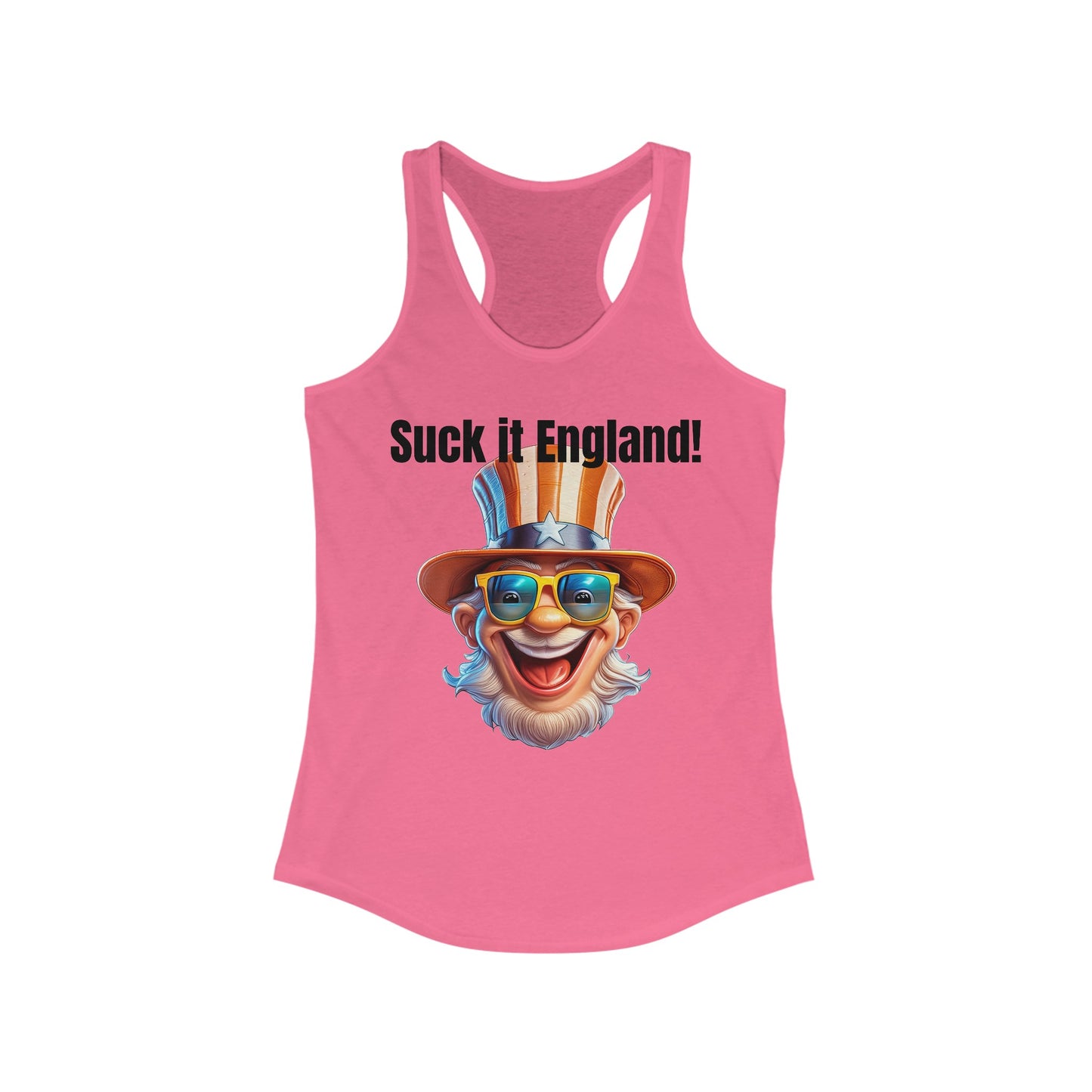 Suck it England! - Women's Ideal Racerback Tank