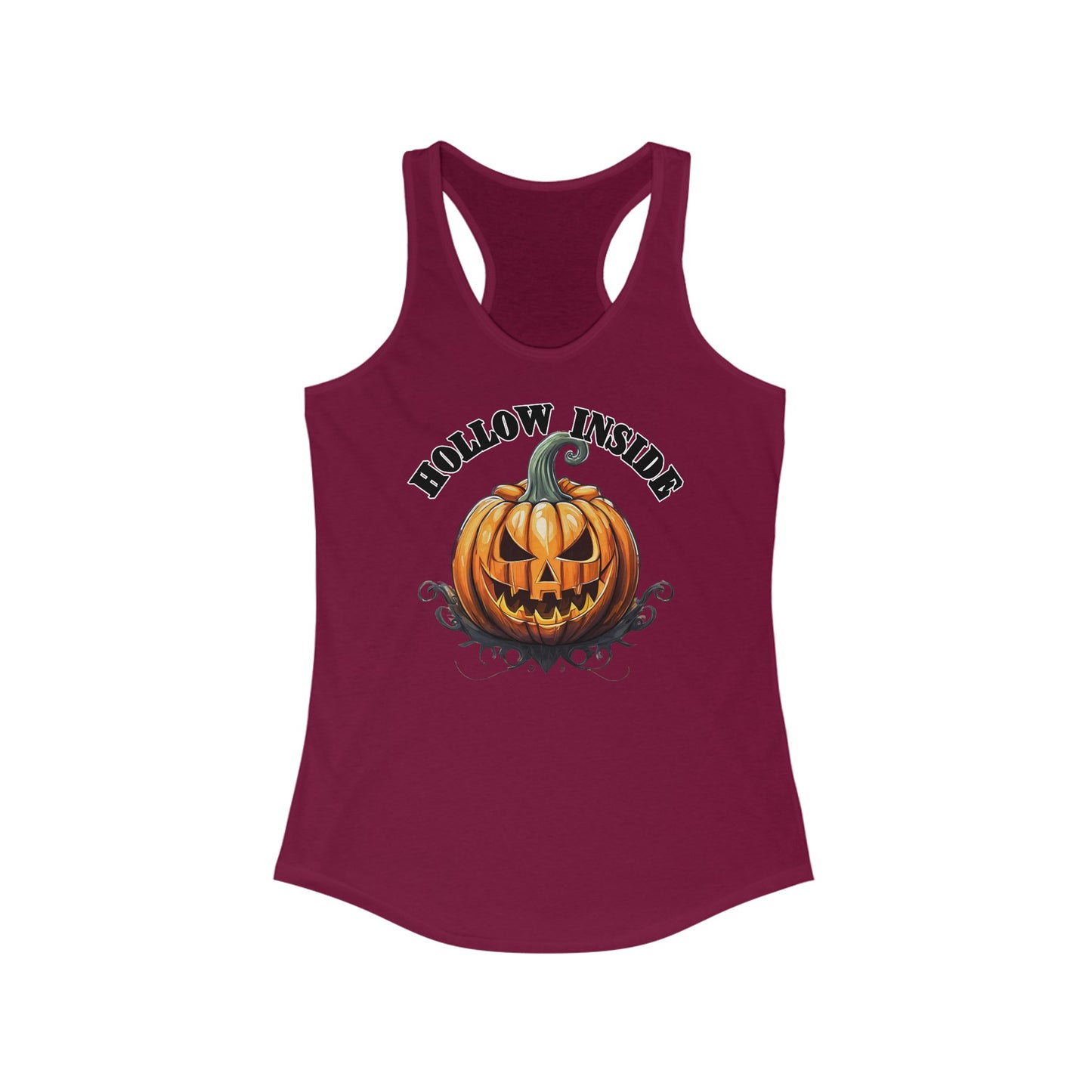 Hollow Inside - Women's Ideal Racerback Tank