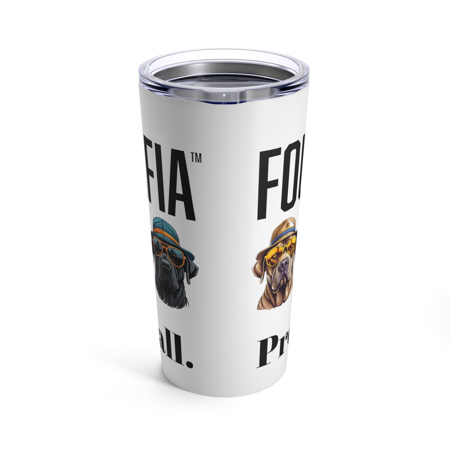 Protect them all with logo - Tumbler 20oz