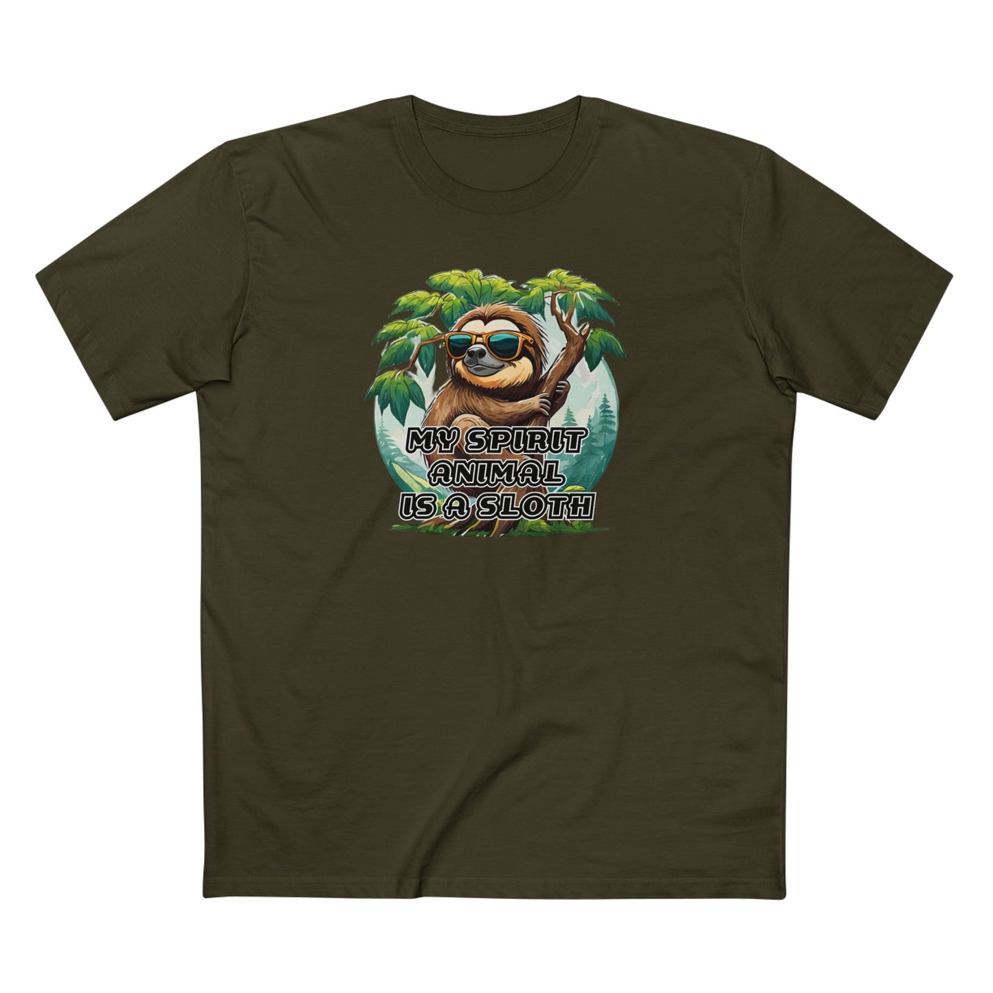 My spirit animal is a sloth - Men's Staple Tee