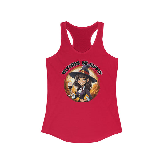 Witches Be Sippin' - Women's Ideal Racerback Tank