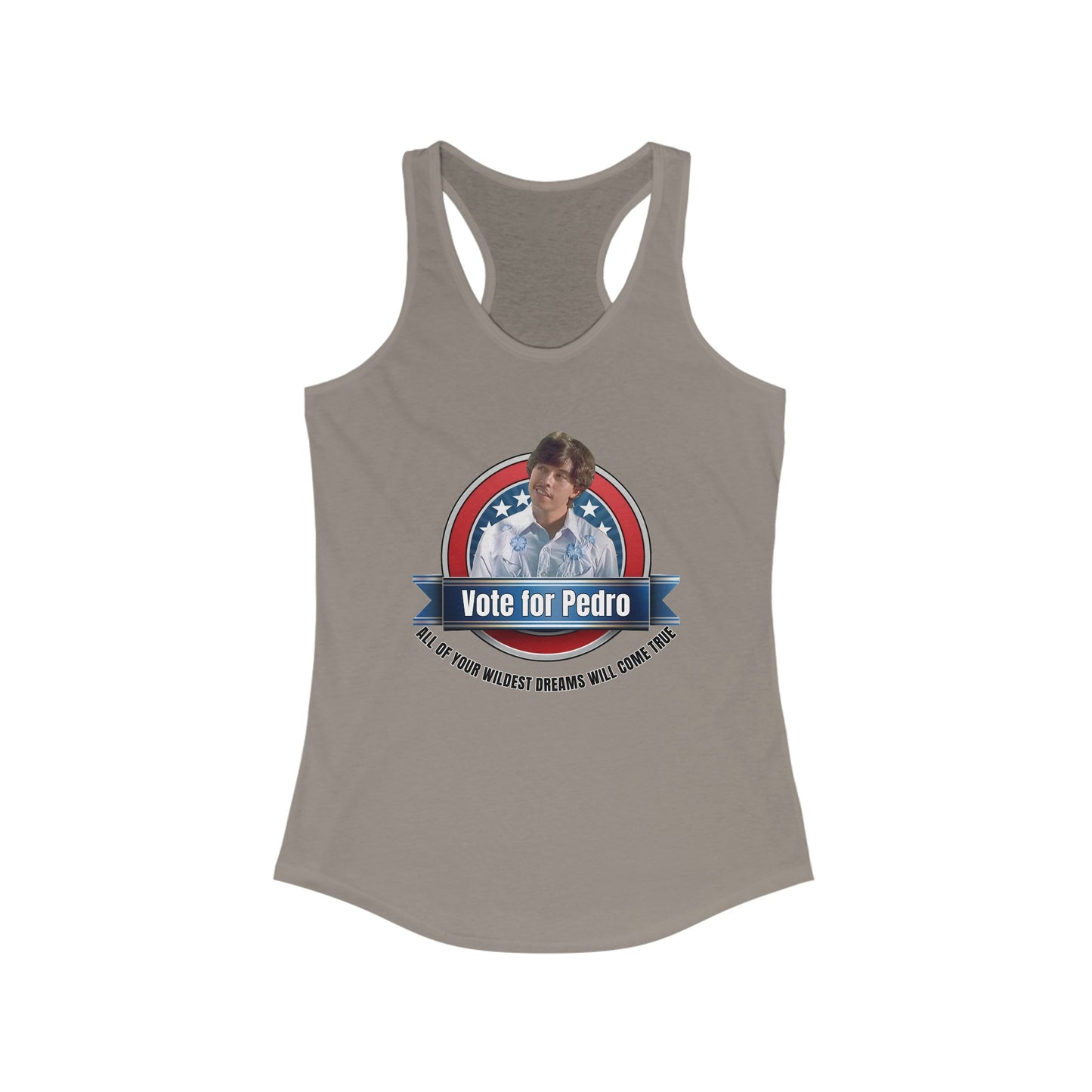 Vote for Pedro 1 - Women's Ideal Racerback Tank