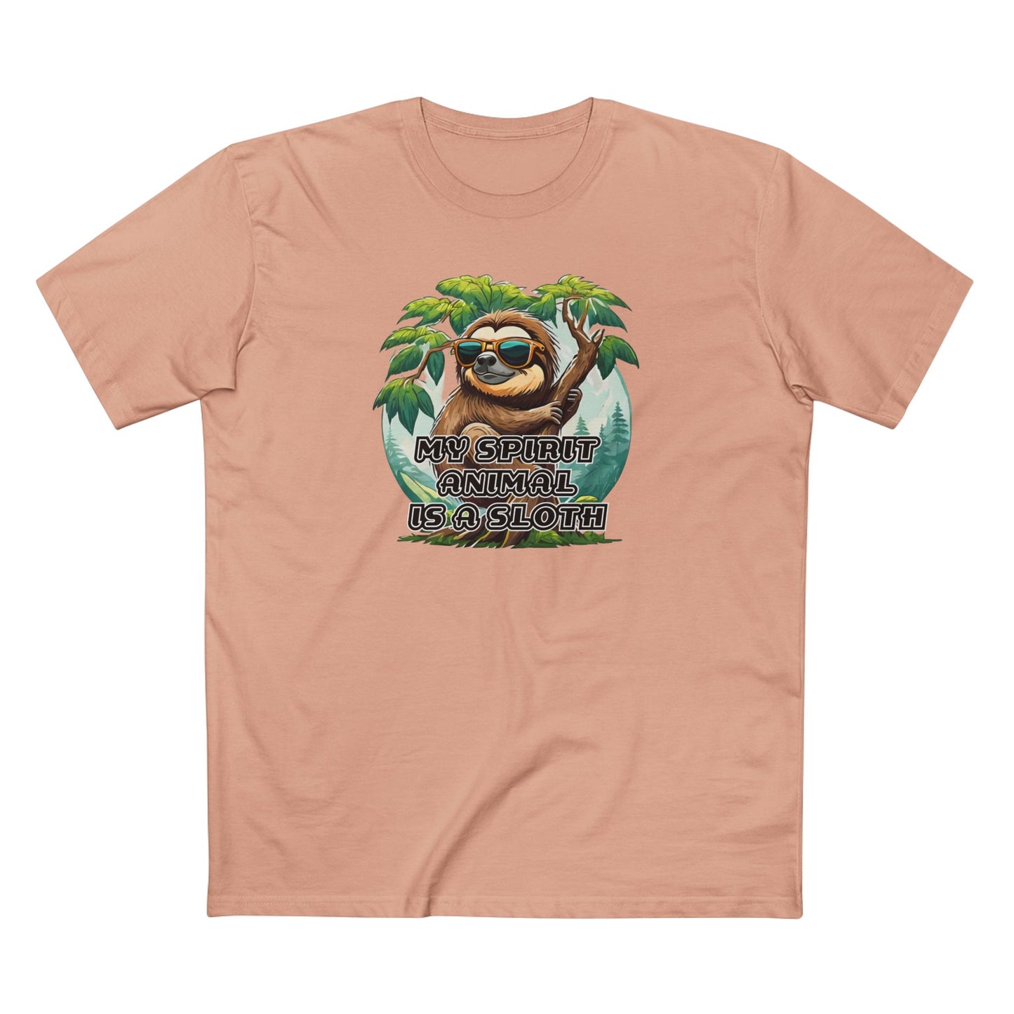 My spirit animal is a sloth - Men's Staple Tee