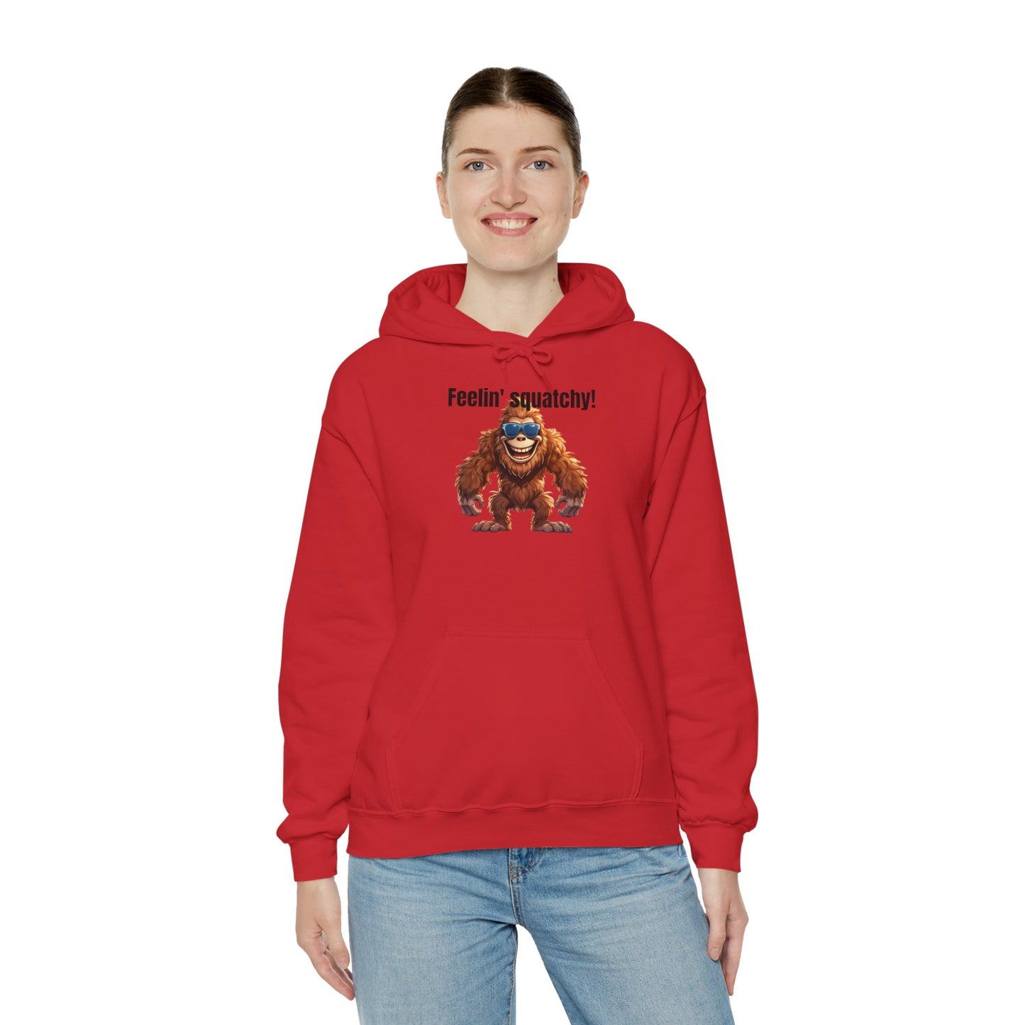 Feelin' squatchy! - Unisex Heavy Blend™ Hooded Sweatshirt