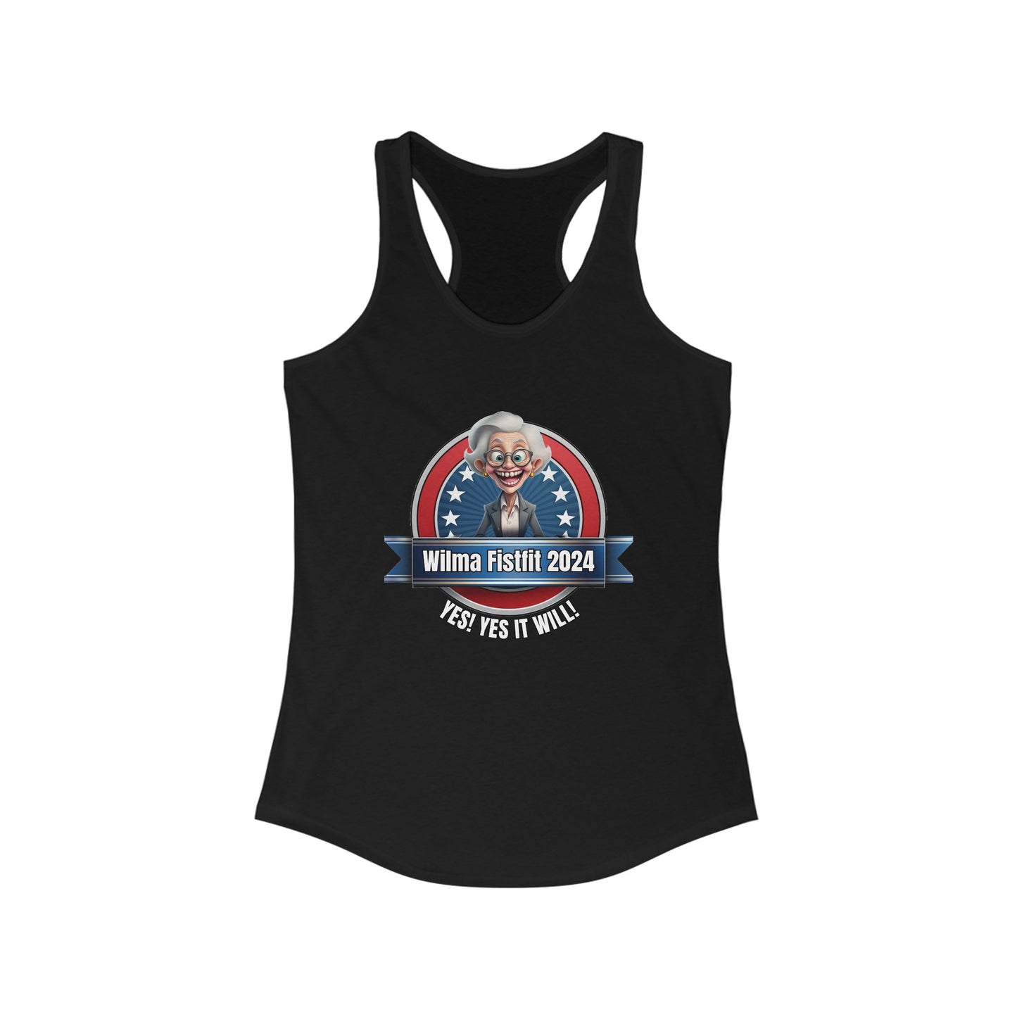 Wilma Fistfit 2024 - Women's Ideal Racerback Tank