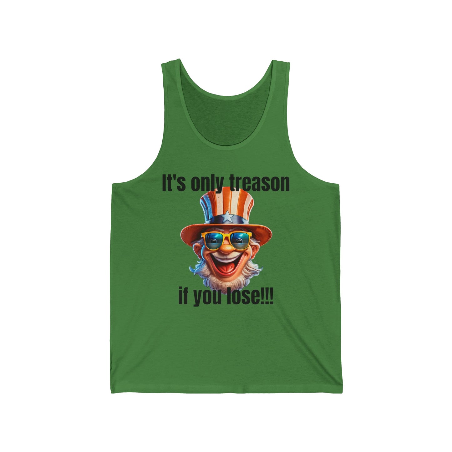 It's only treason if you lose! - Unisex Jersey Tank